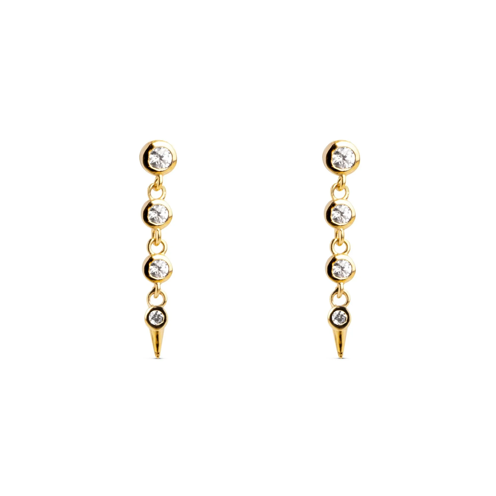 Ali Stars Gold Earrings