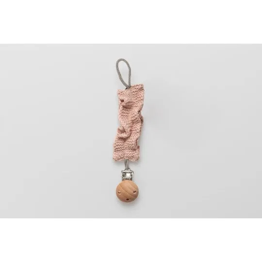 BAMBOOM Portaciuccio lavorato a maglia, rosa