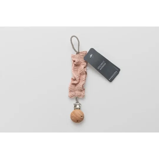 BAMBOOM Portaciuccio lavorato a maglia, rosa