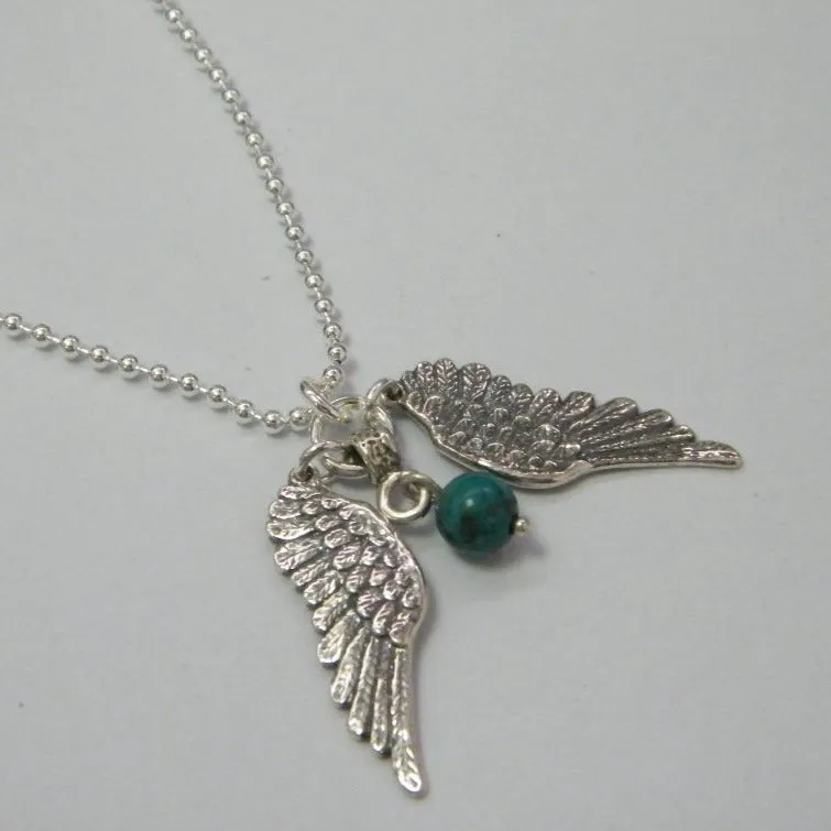 Bluenoemi Sterling Silver Wings Necklace for Woman pendant Israeli Jewelry for woman