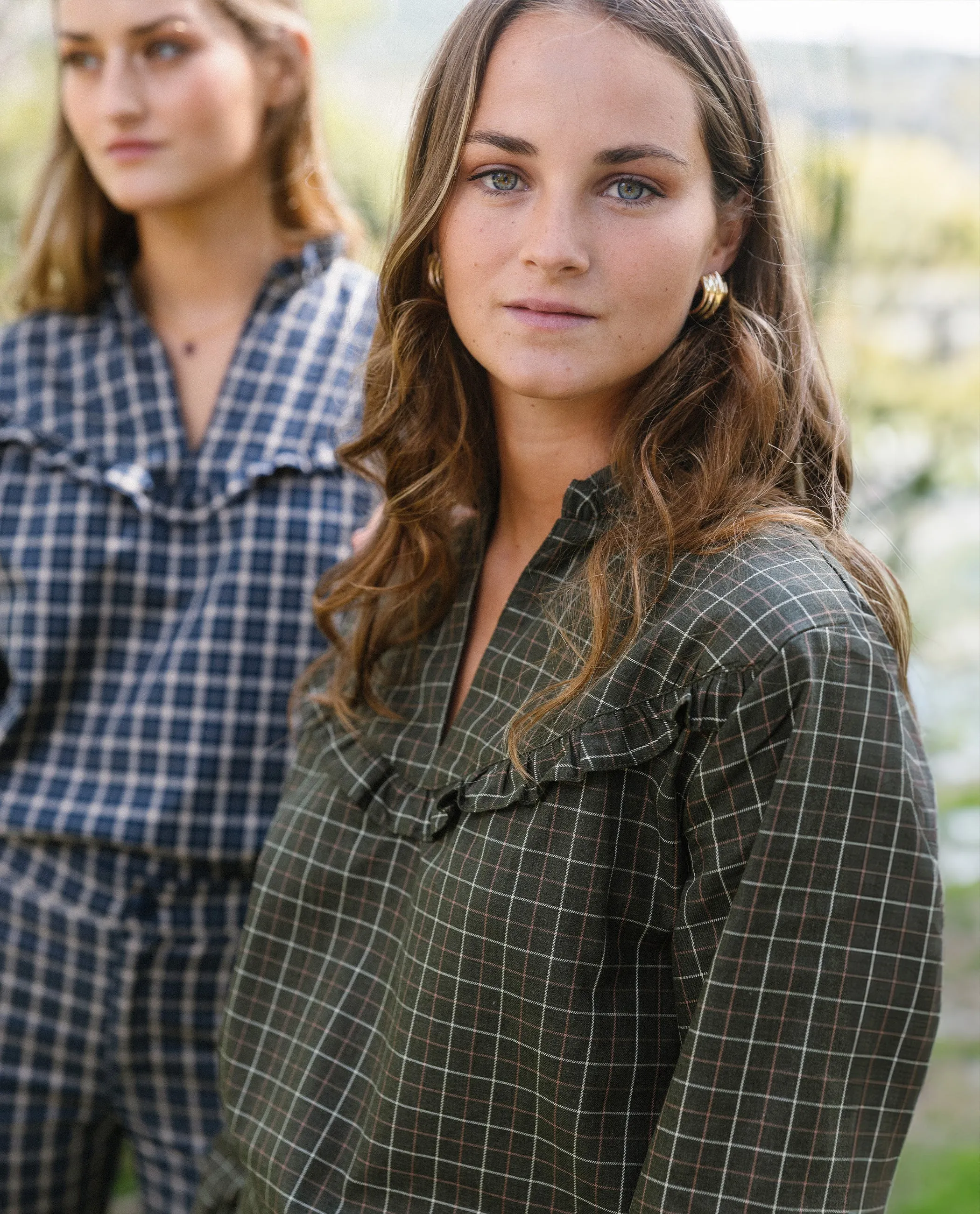 BLUSA CITY FIELDS · AZUL