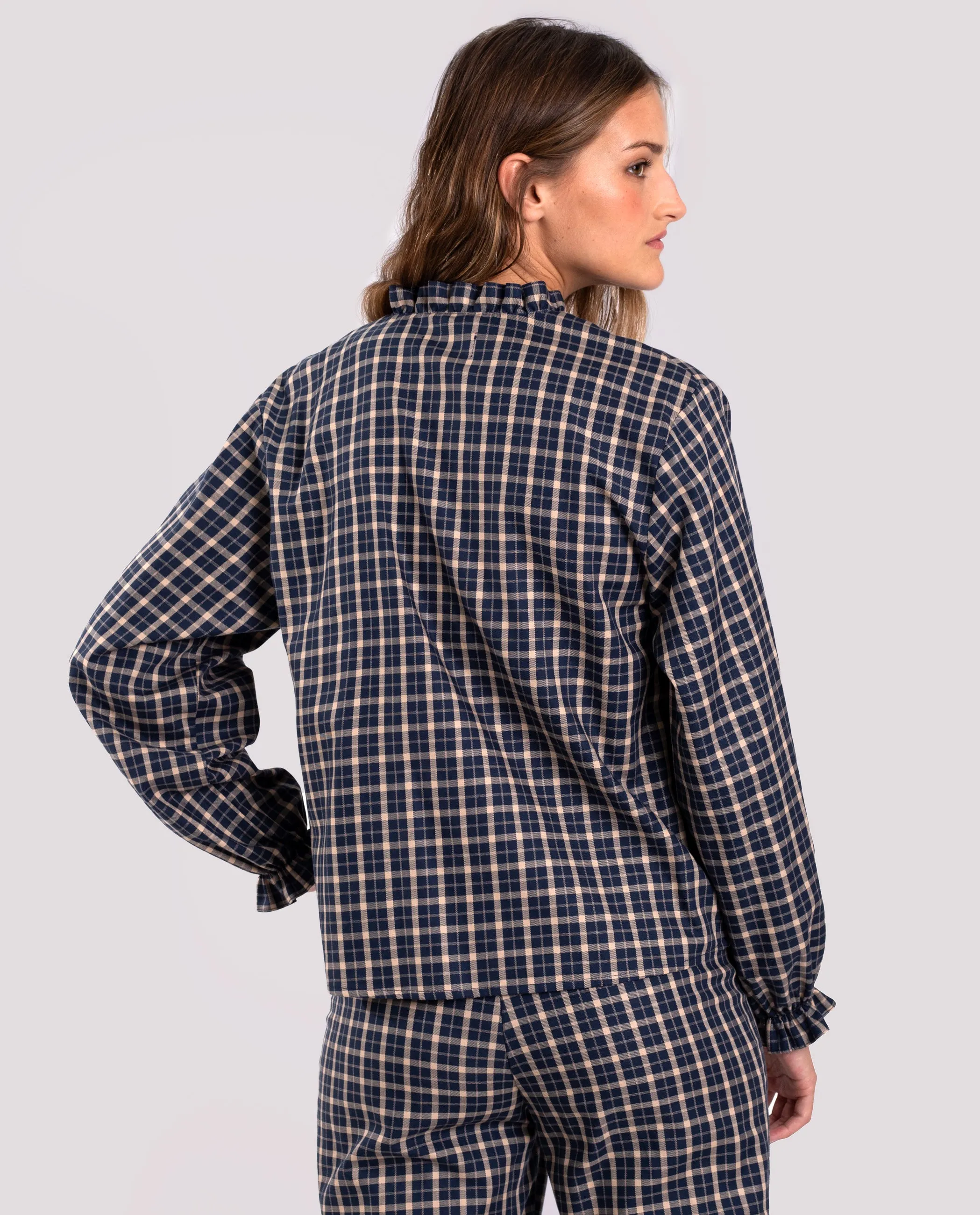BLUSA CITY FIELDS · AZUL