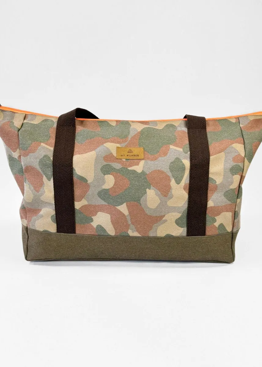 Camo Bolsa de Viaje Mediana