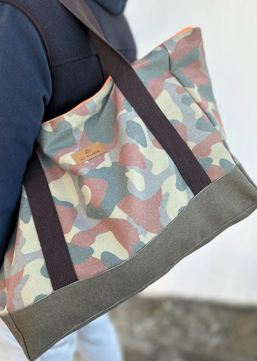Camo Bolsa de Viaje Mediana