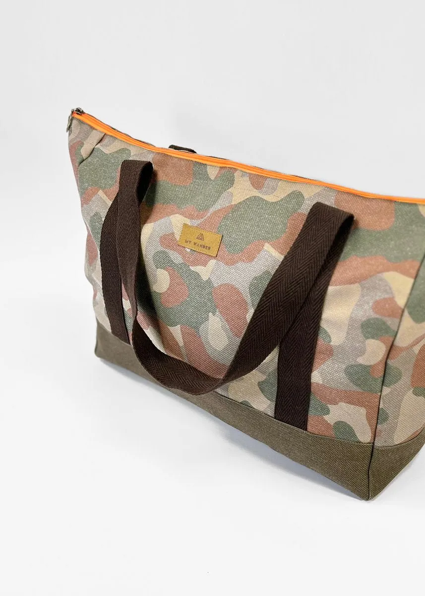 Camo Bolsa de Viaje Mediana