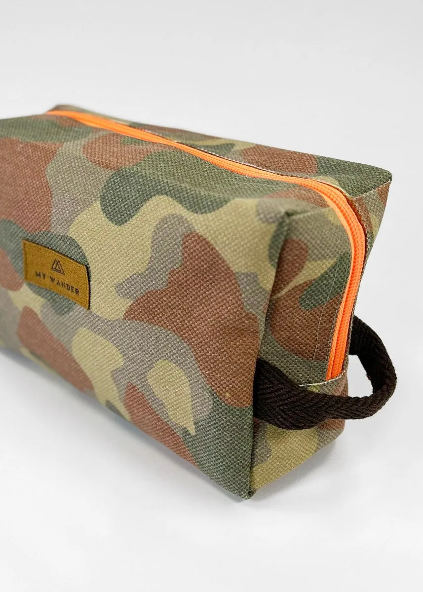 Camo neceser unisex