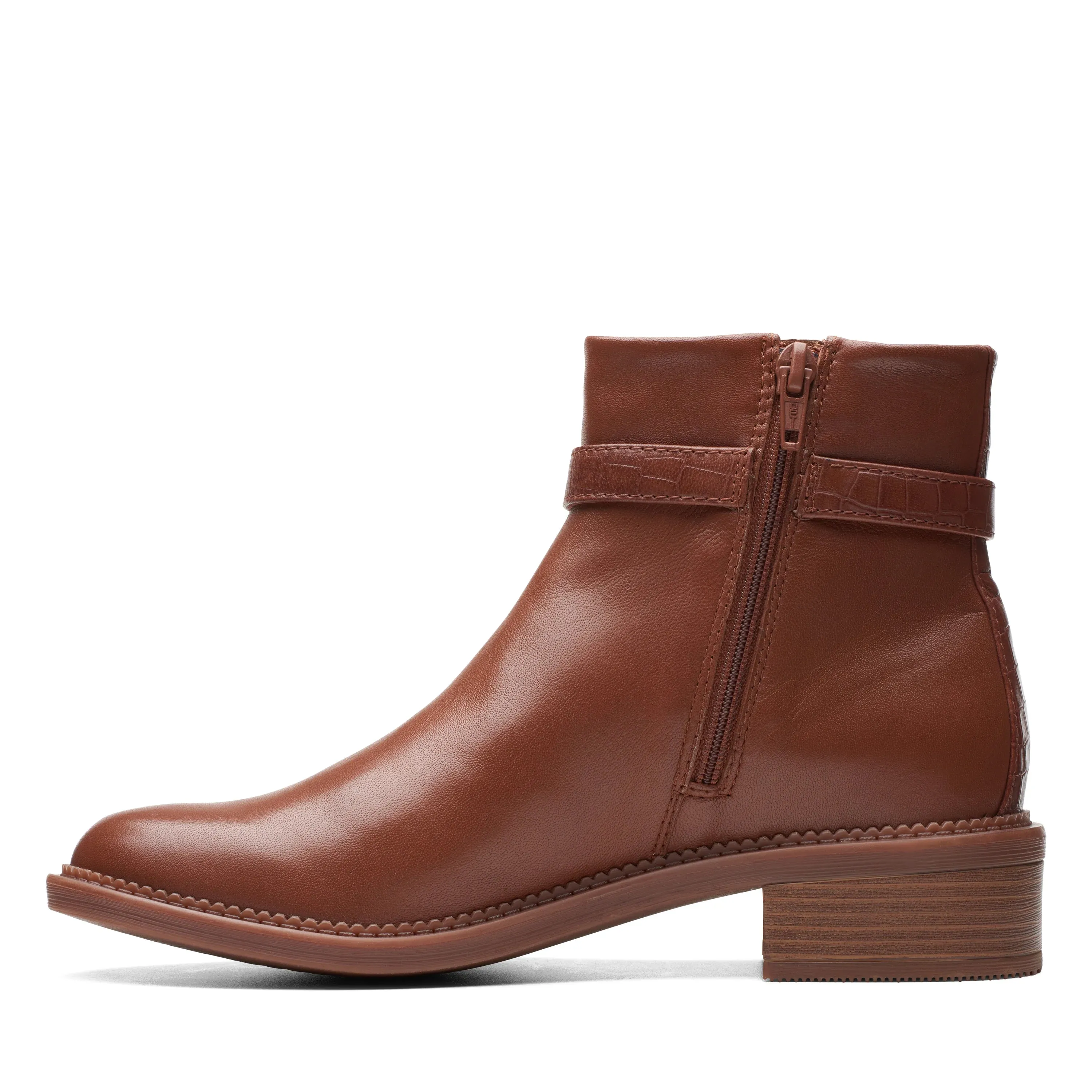 CLARKS | BOTINES MUJER | MAYE GRACE TAN LEATHER | MARRÓN
