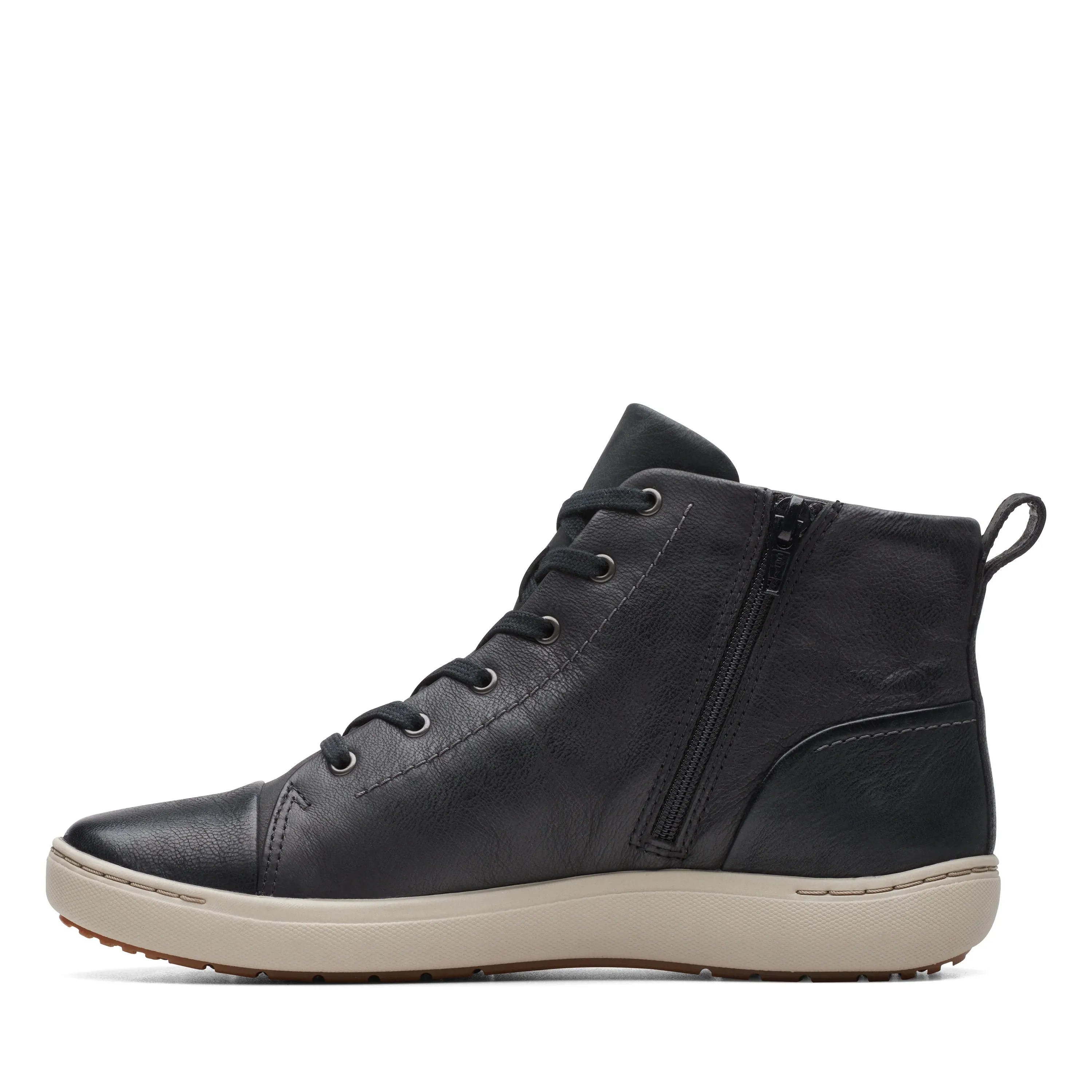 CLARKS | BOTINES MUJER | NALLE VINE BLACK LEATHER | NEGRO