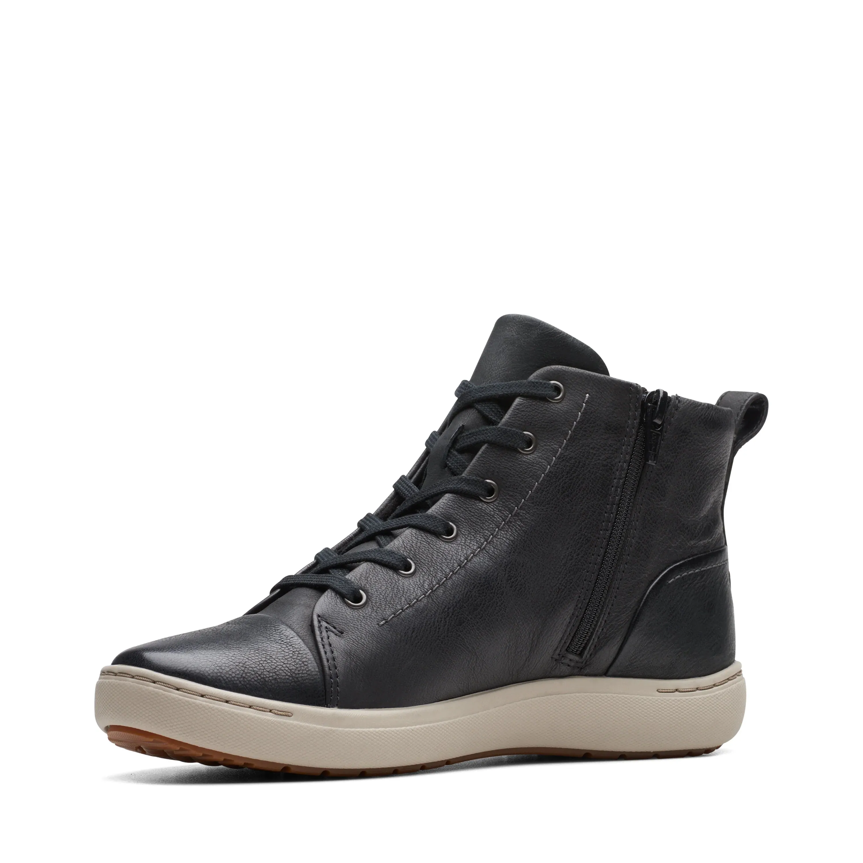 CLARKS | BOTINES MUJER | NALLE VINE BLACK LEATHER | NEGRO