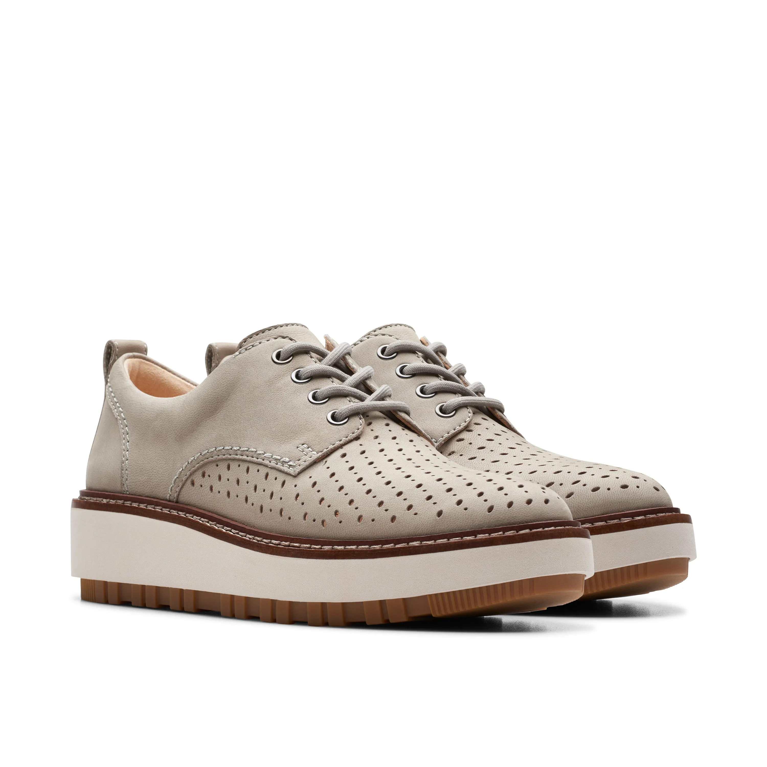 CLARKS | ZAPATOS CASUAL MUJER | ORIANNAW MOVE STONE NUBUCK | MARRÓN