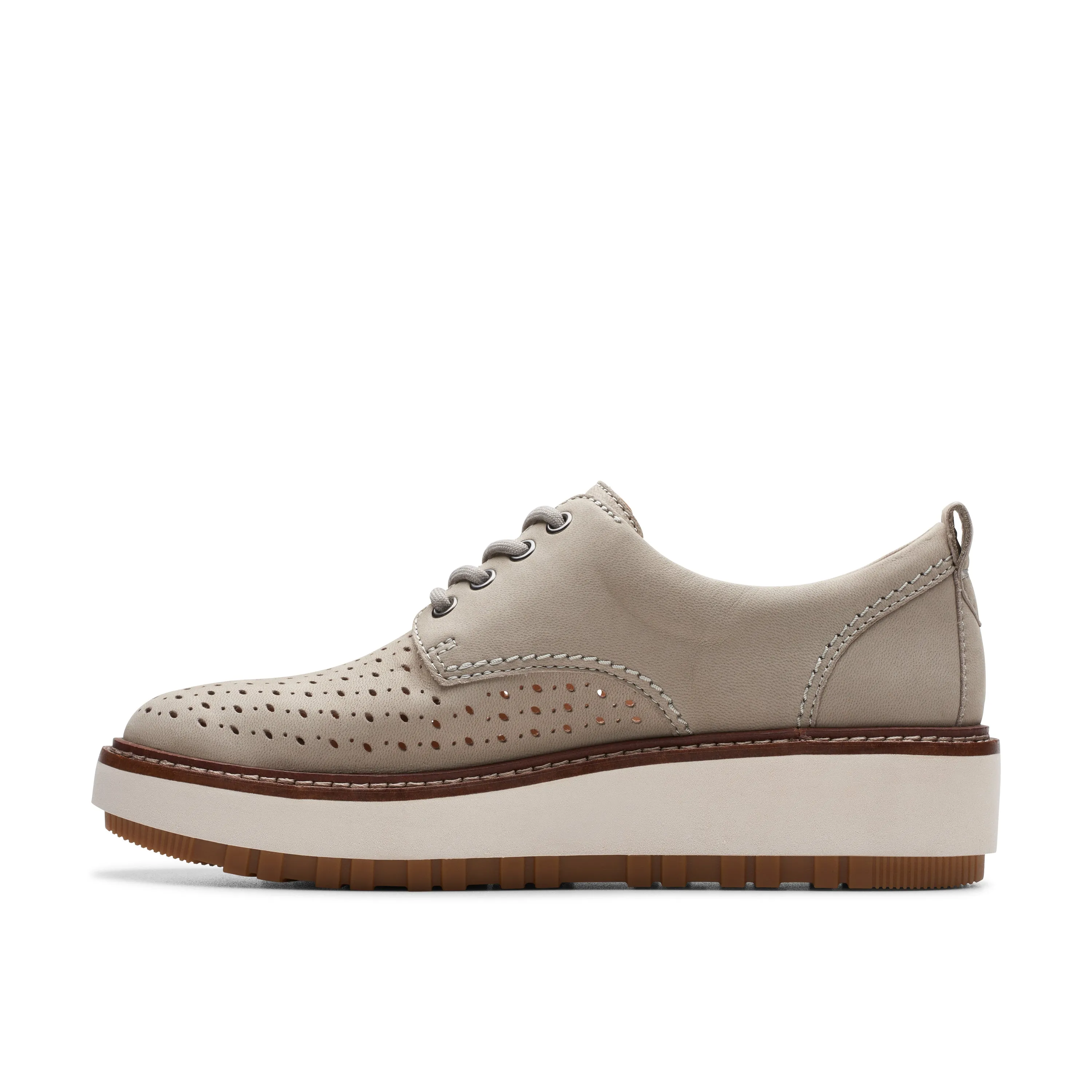 CLARKS | ZAPATOS CASUAL MUJER | ORIANNAW MOVE STONE NUBUCK | MARRÓN