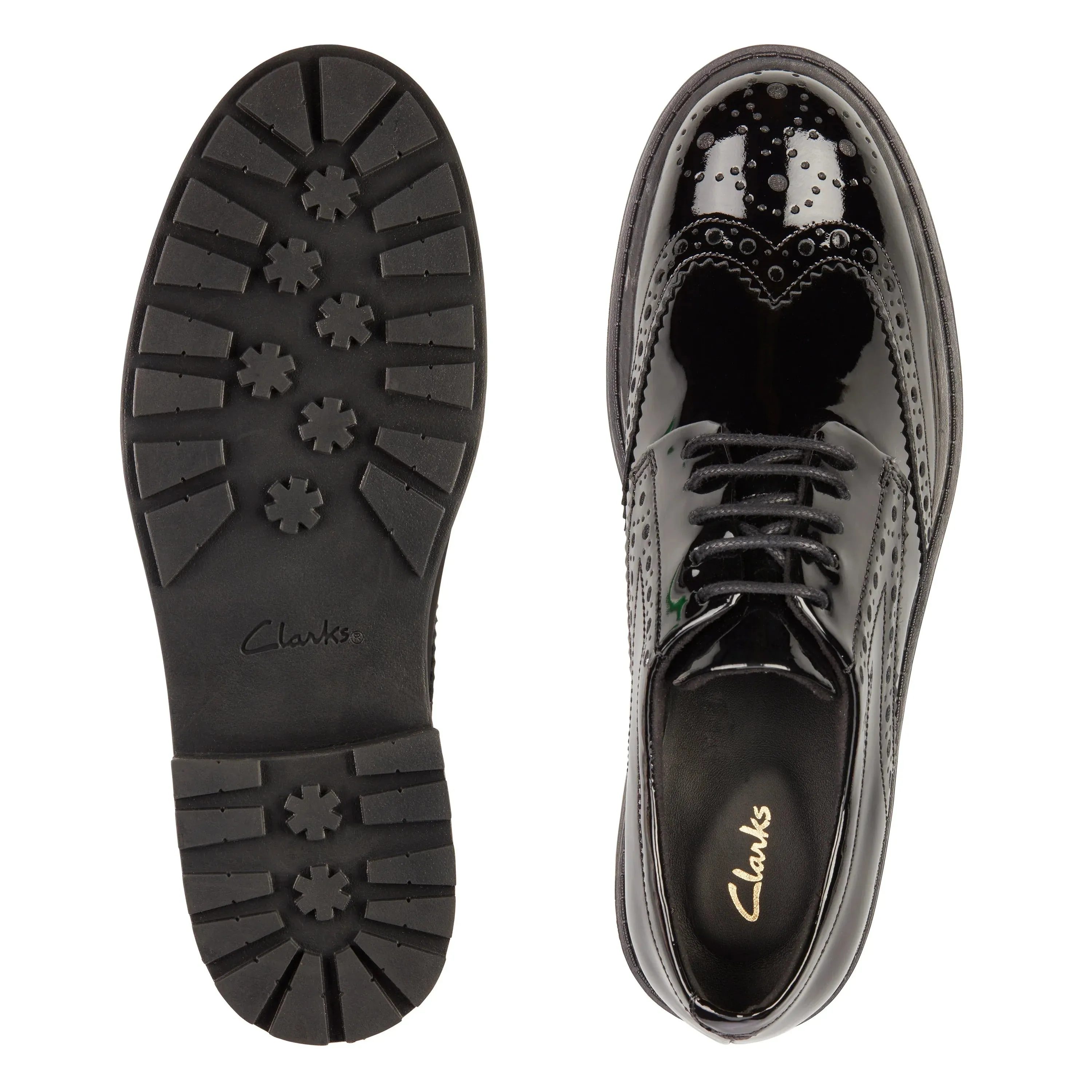 CLARKS | ZAPATOS CASUAL MUJER | ORINOCO2 LIMIT BLACK PATENT | NEGRO
