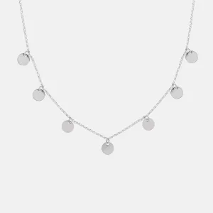 Colar Mini Moons Prata