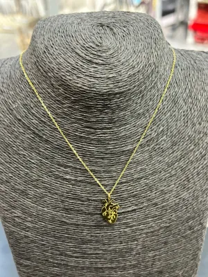 Collana a cuore anatomico