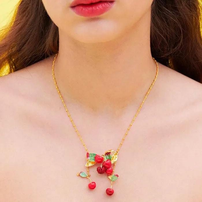 Collana ciliegie