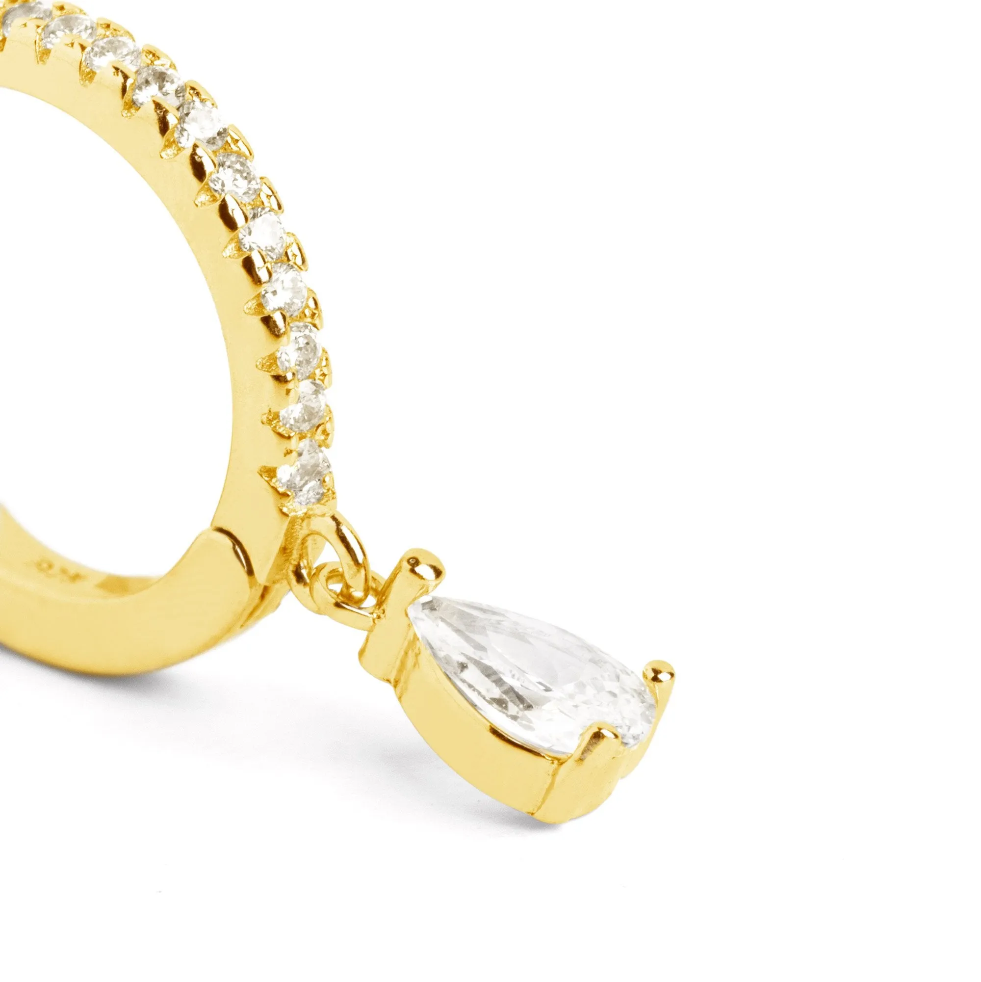Fara Spark Gold Earrings