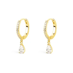 Fara Spark Gold Earrings