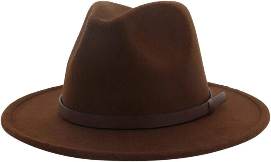 Fedora Hat Mens Fedora Hats for Men Hat Wool Sun Hat Panama Hat Panama Hat Men Wide Brim Fedora for Men