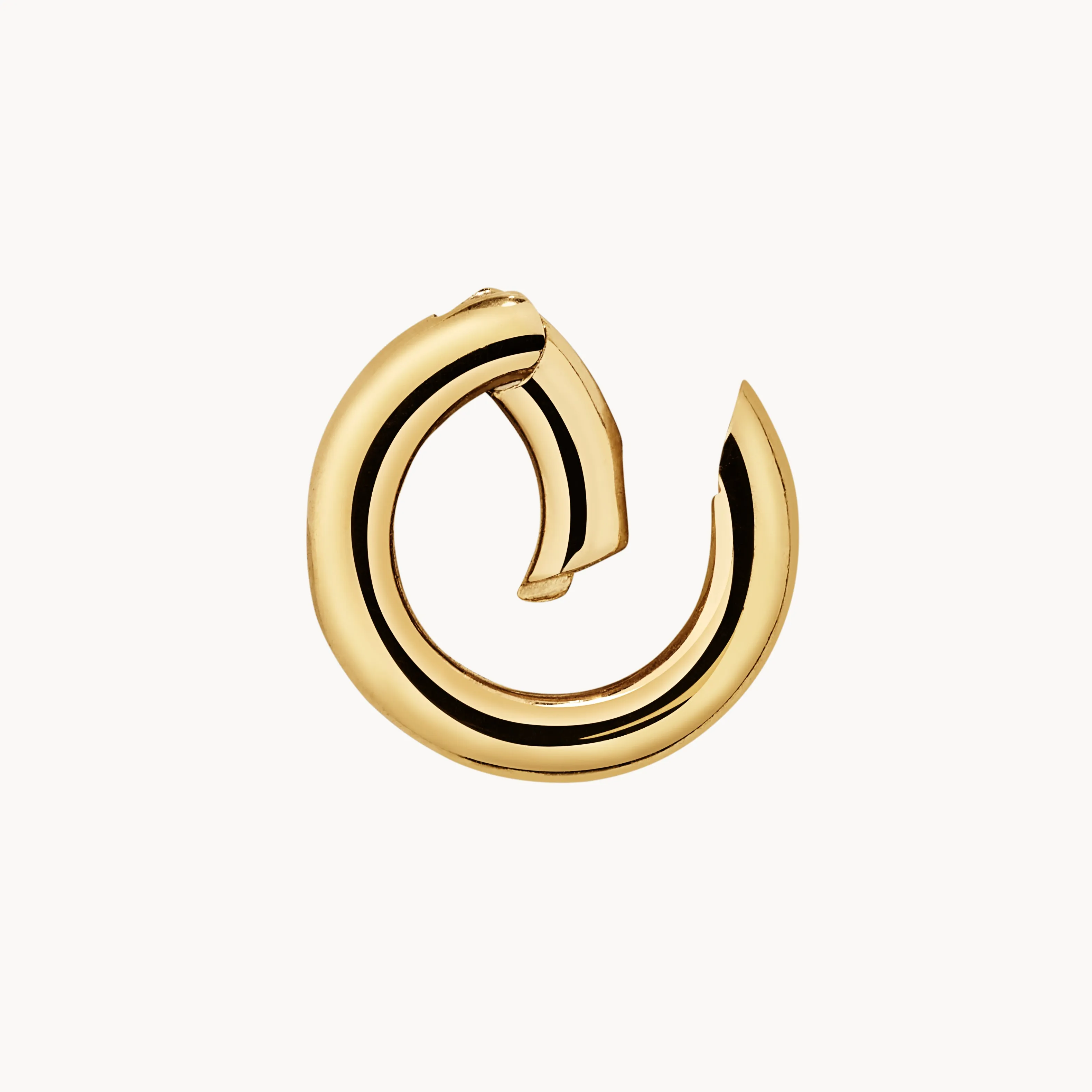 Fob Fundamental Chain Necklace in Gold