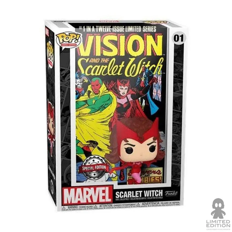 Funko Pop Comic Covers Scarlet Witch 01 Special Edition Marvel - Limited Edition