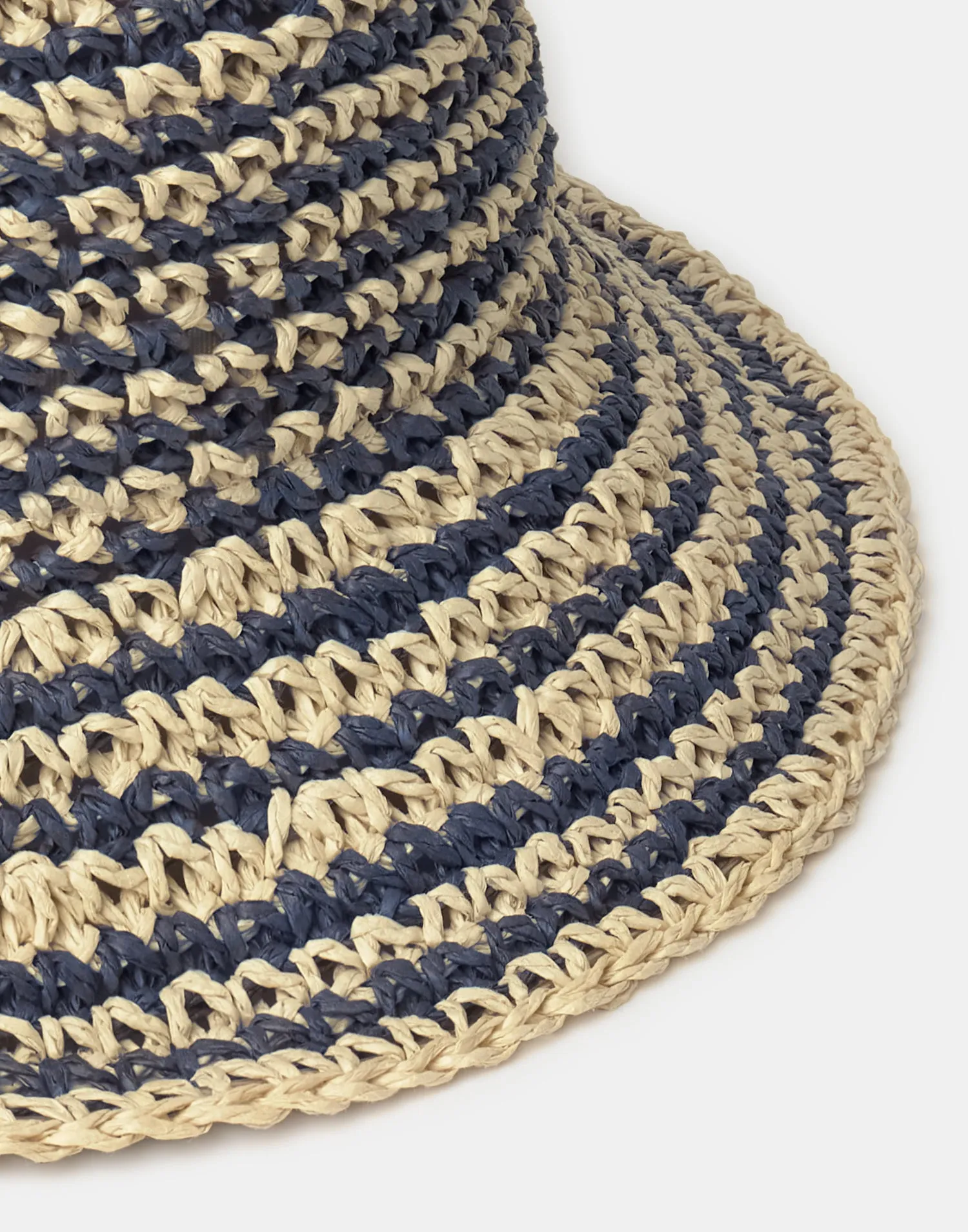 Gorro papel círculos azules