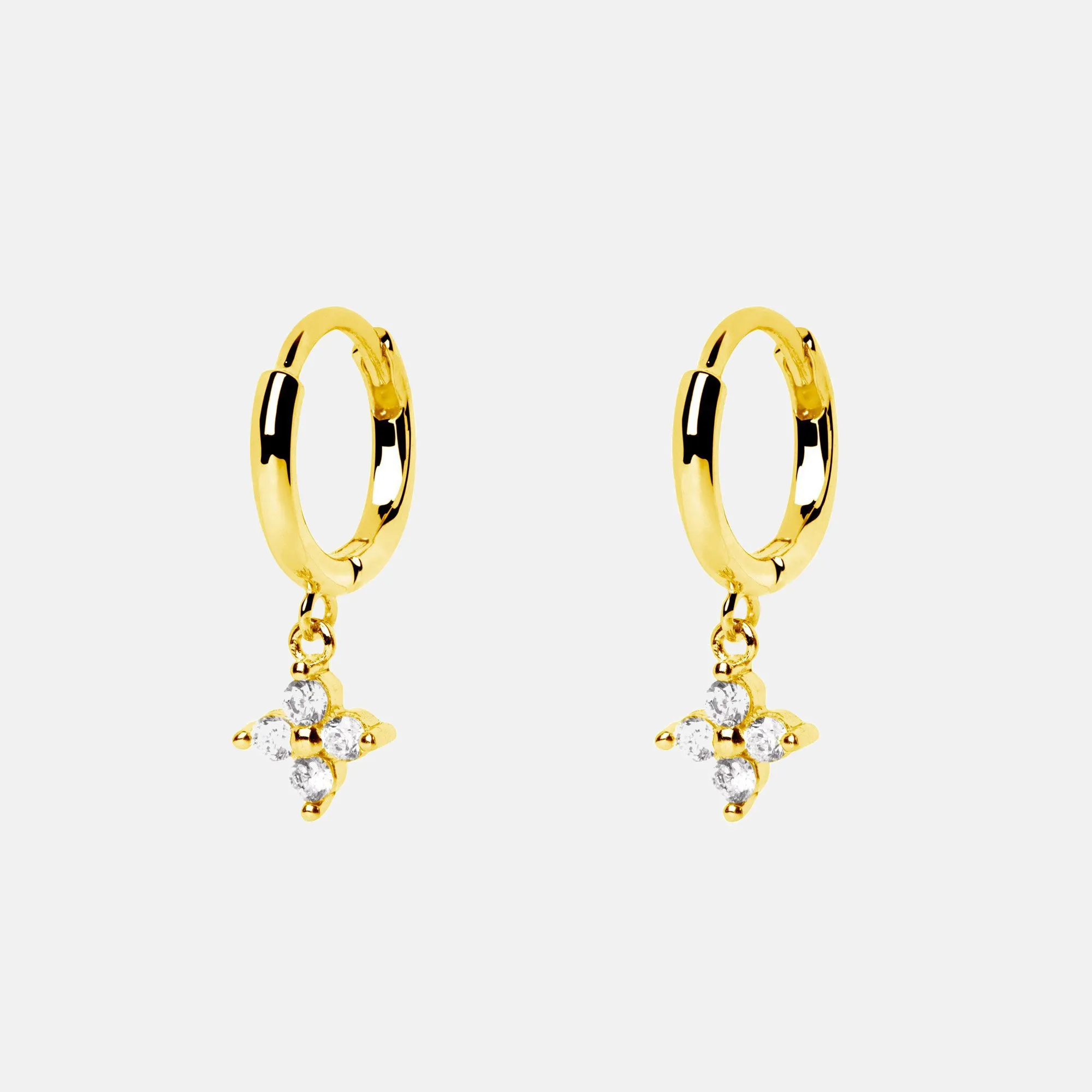 Hindi Gold Earrings