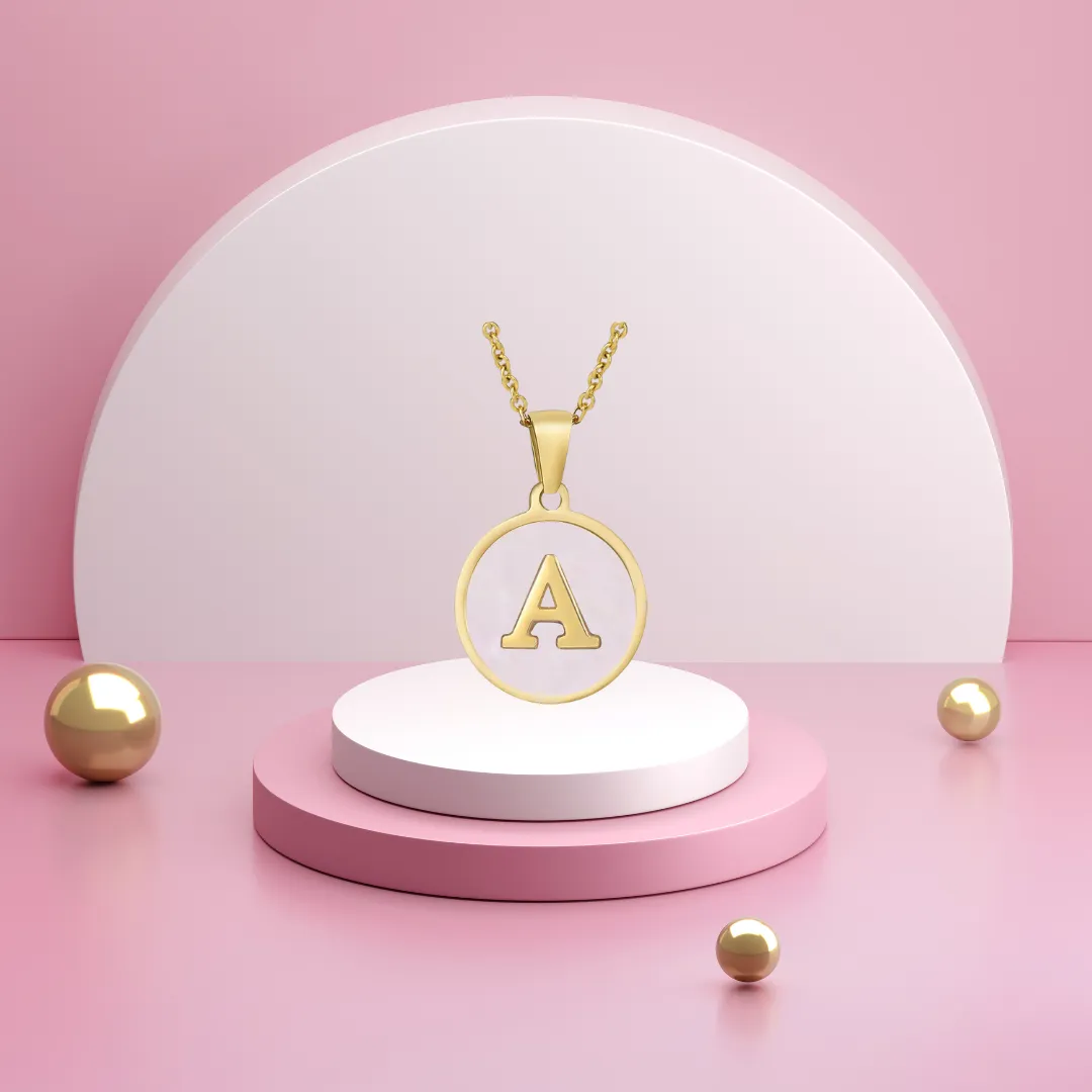 INITIAL LETTER NECKLACE