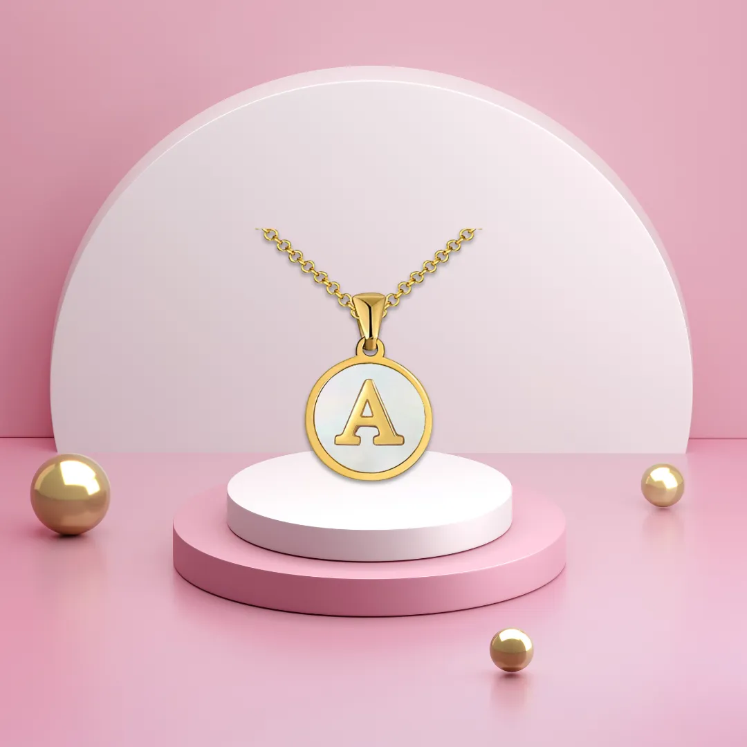 INITIAL LETTER NECKLACE