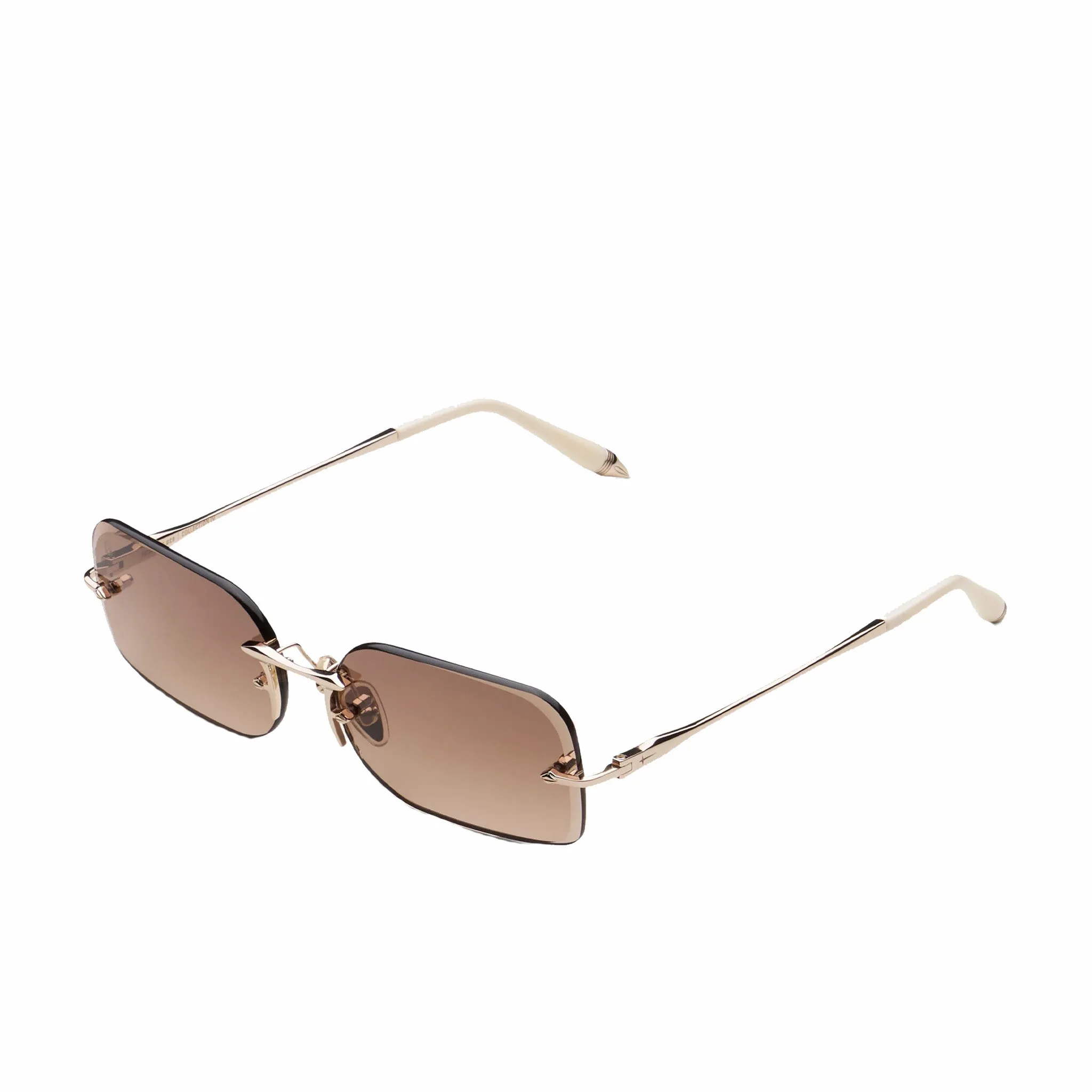 James Oro Brown Tint Siren Sunglasses (Brown)