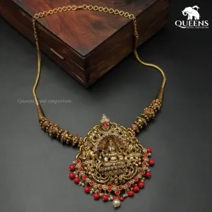 LAKSHMI CORAL NAGAS NECKLACE