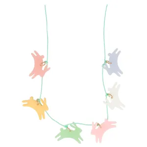 leaping bunny necklace