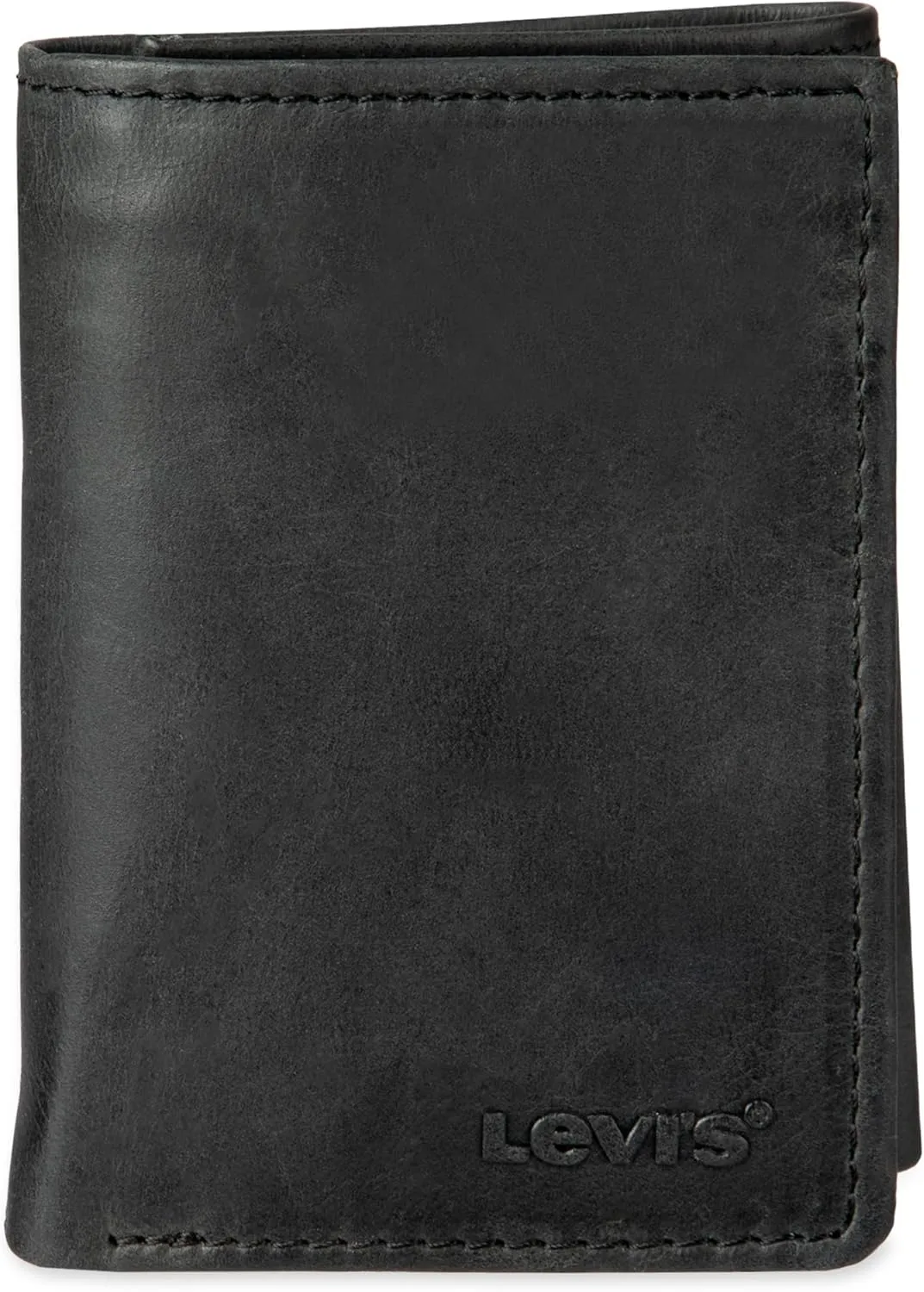 Levi's Men's Trifold Wallet-Sleek and Slim Includes Id Window and Credit Card Holder