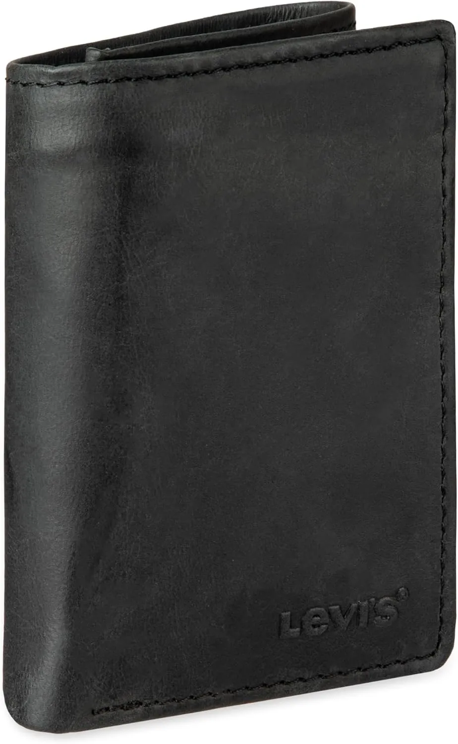 Levi's Men's Trifold Wallet-Sleek and Slim Includes Id Window and Credit Card Holder