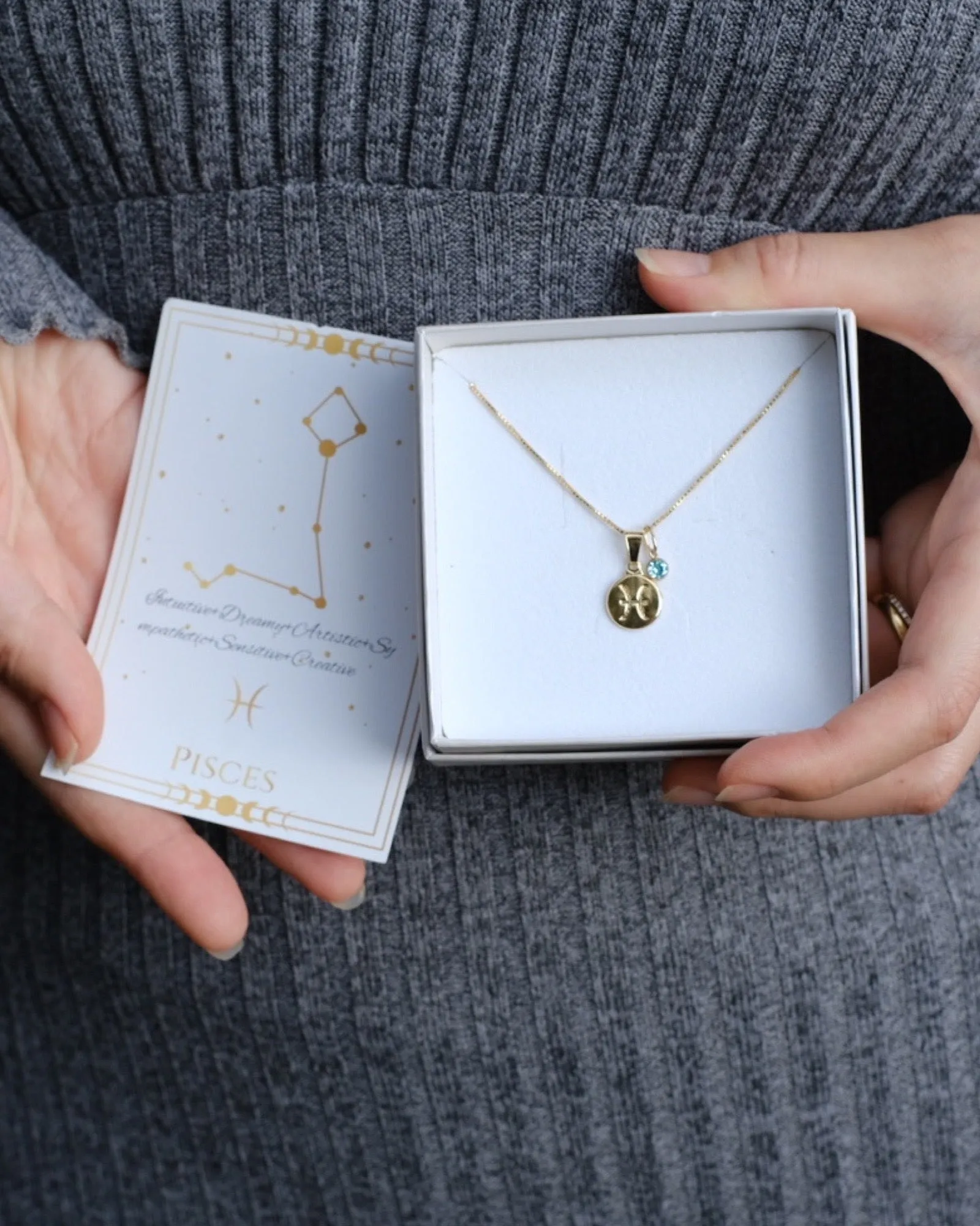 Libra Zodiac Necklace