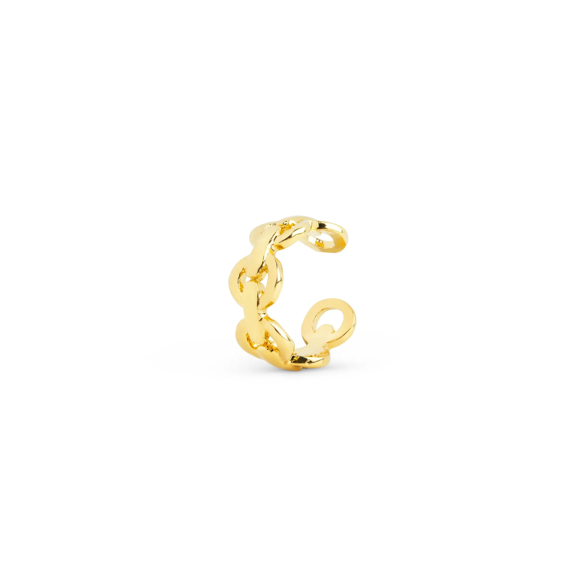 Link Gold Ear Cuff