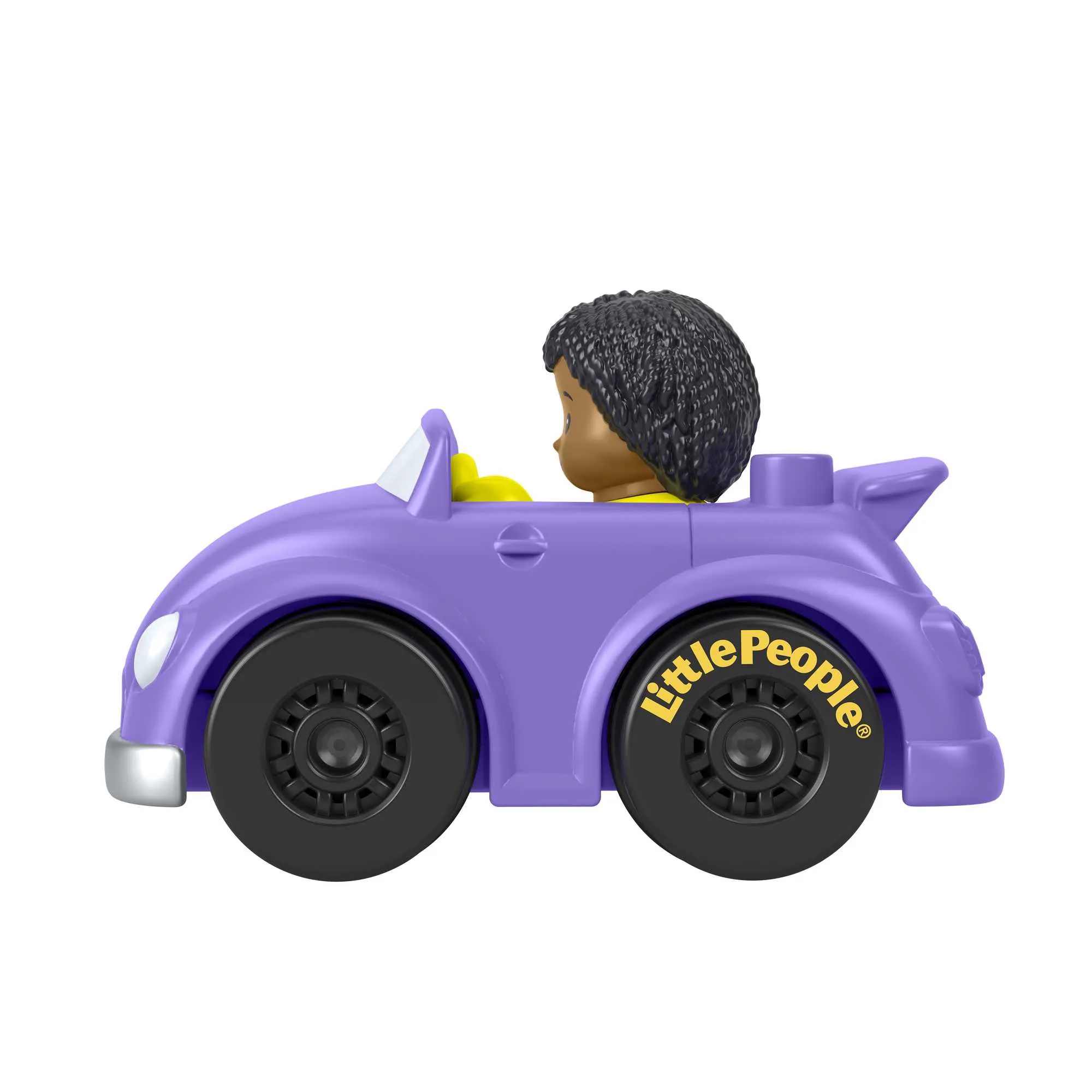 Little People Hot Wheels Juguete para Bebés Vehículo Wheelies Morado