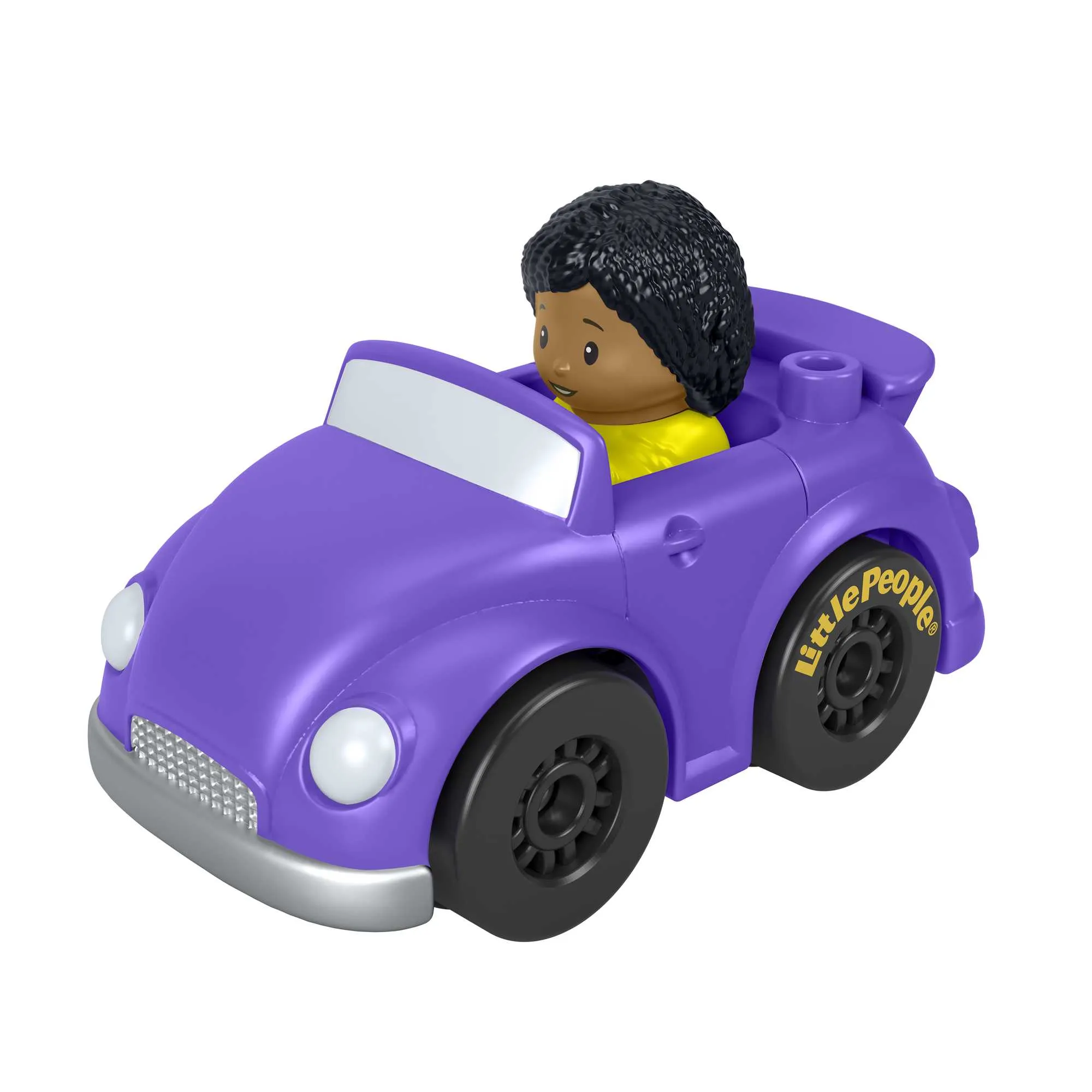 Little People Hot Wheels Juguete para Bebés Vehículo Wheelies Morado