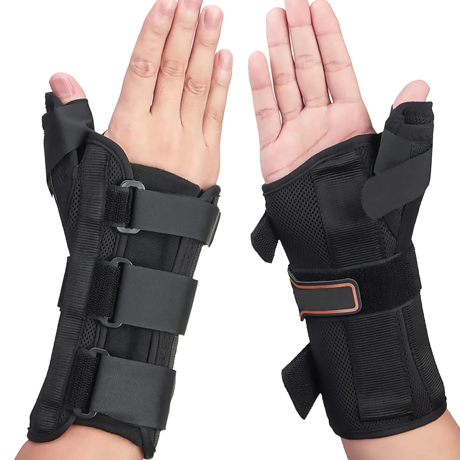 Medibot Wrist Brace & Thumb Spica Splint, for De Quervain's Tenosynovitis, Tendonitis, Carpal Tunnel & Arthritis Wrist Support Thumb Splint (Left Hand - Large)