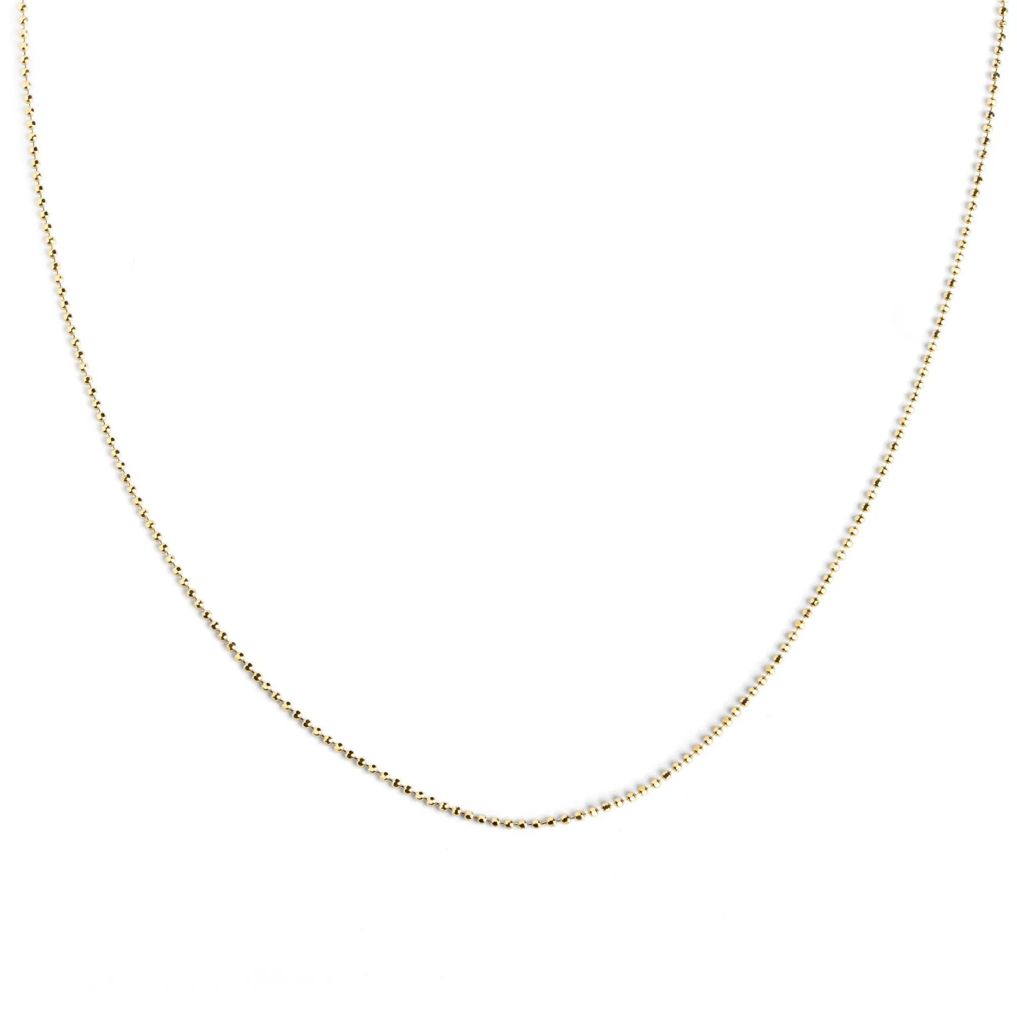 Mini Pebbles Gold Necklace