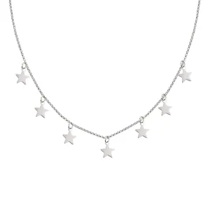 Mini Stars Silver Necklace
