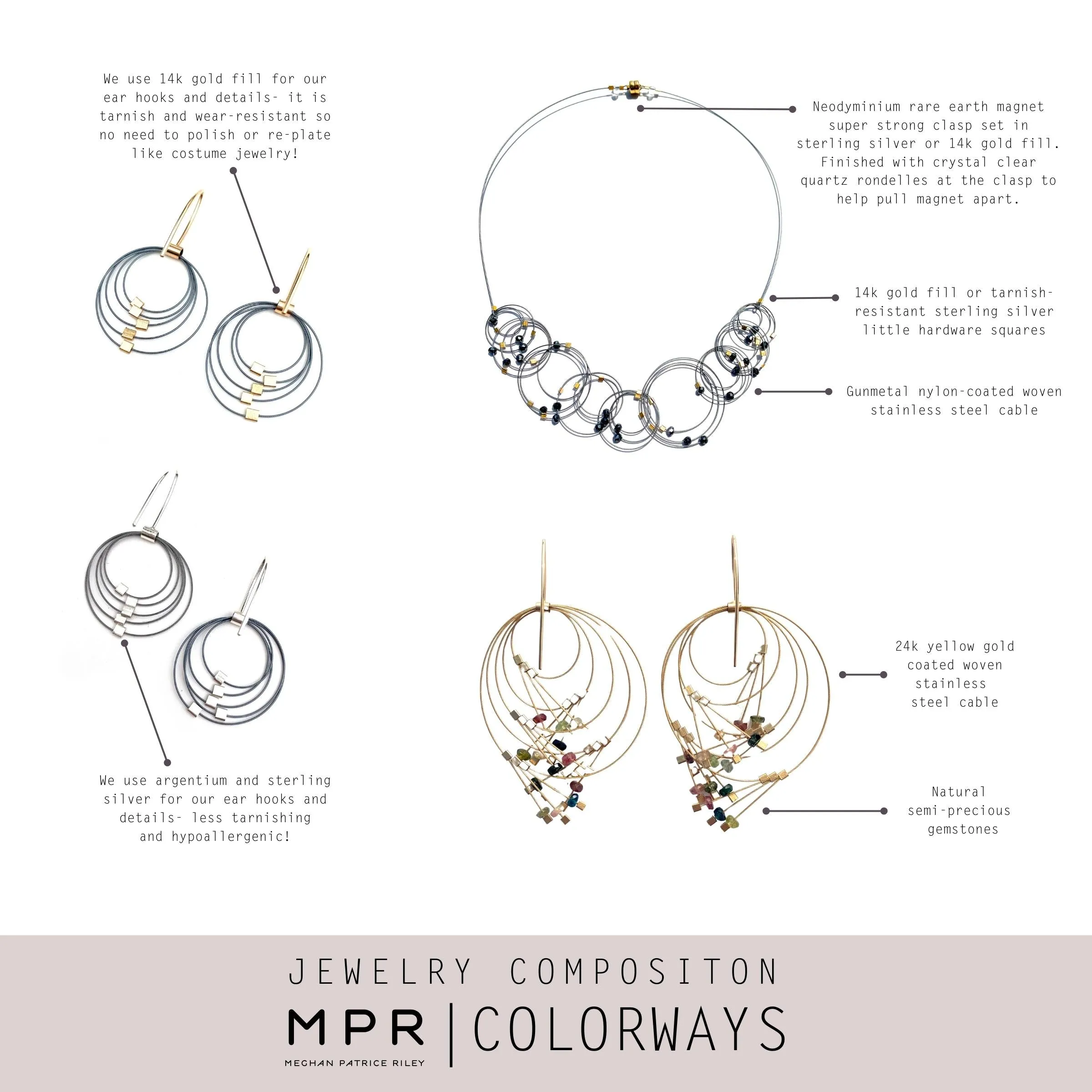 MPR Magnet Necklace Extender in 4"