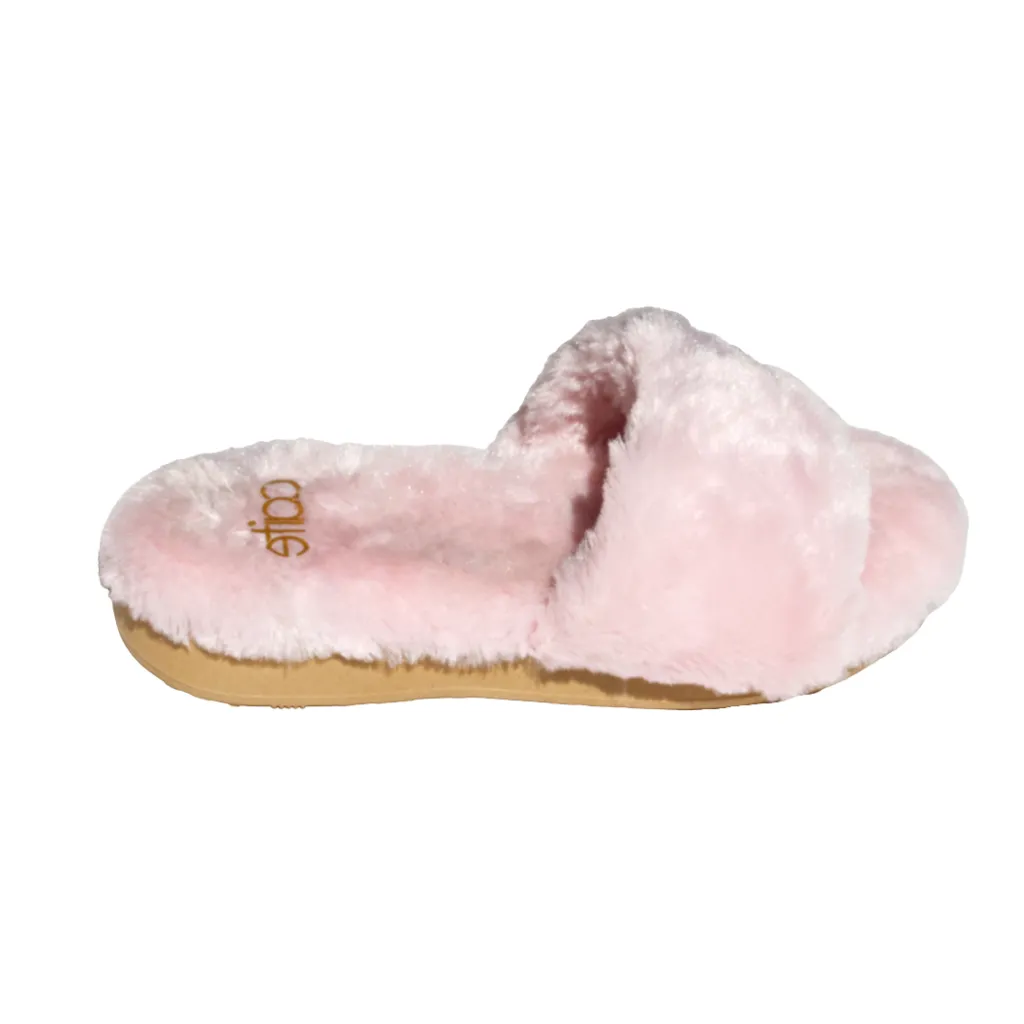 Pantuflas rosadas