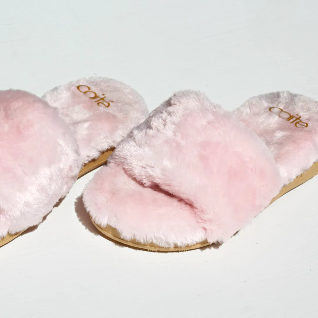 Pantuflas rosadas