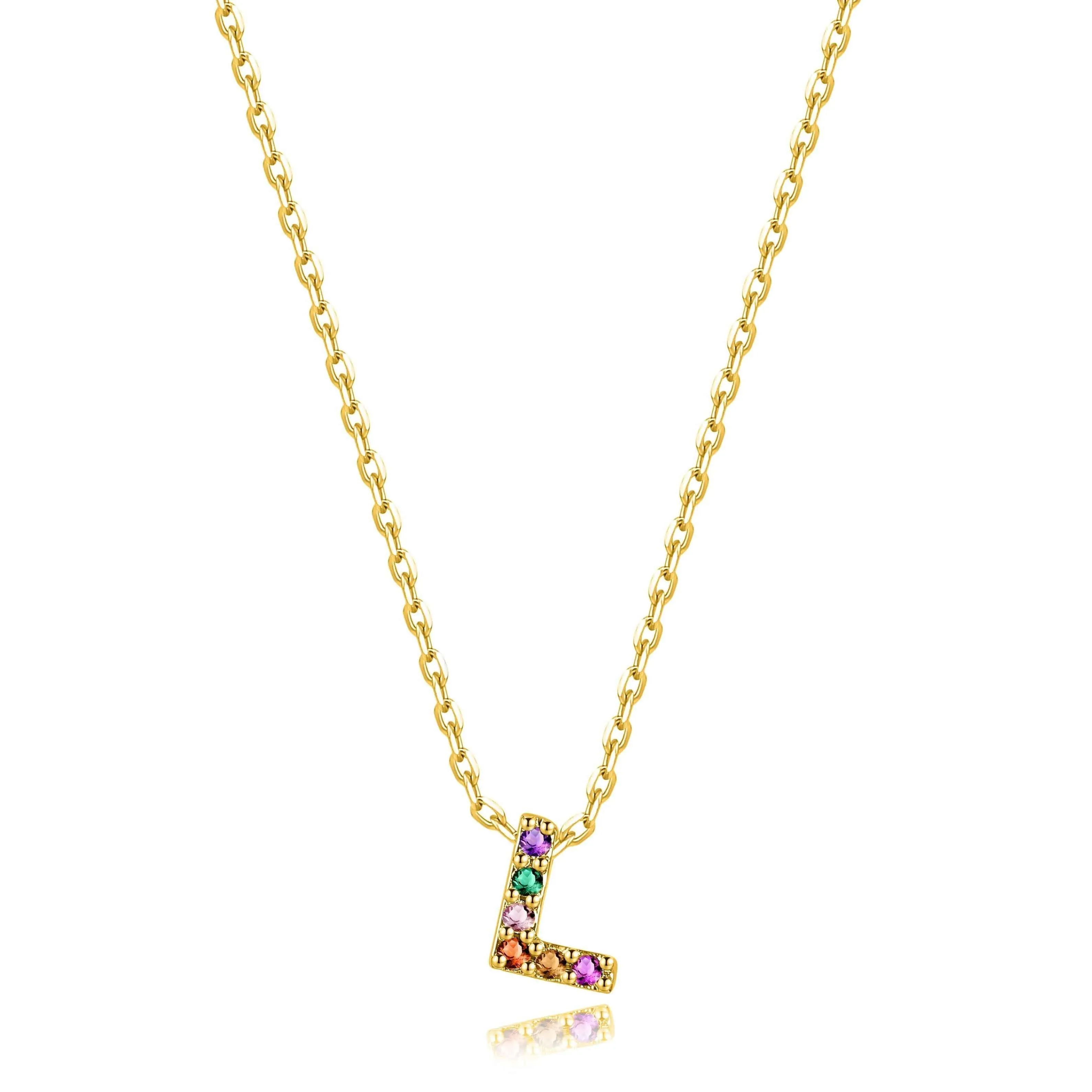 "Shinny Initial" Necklace