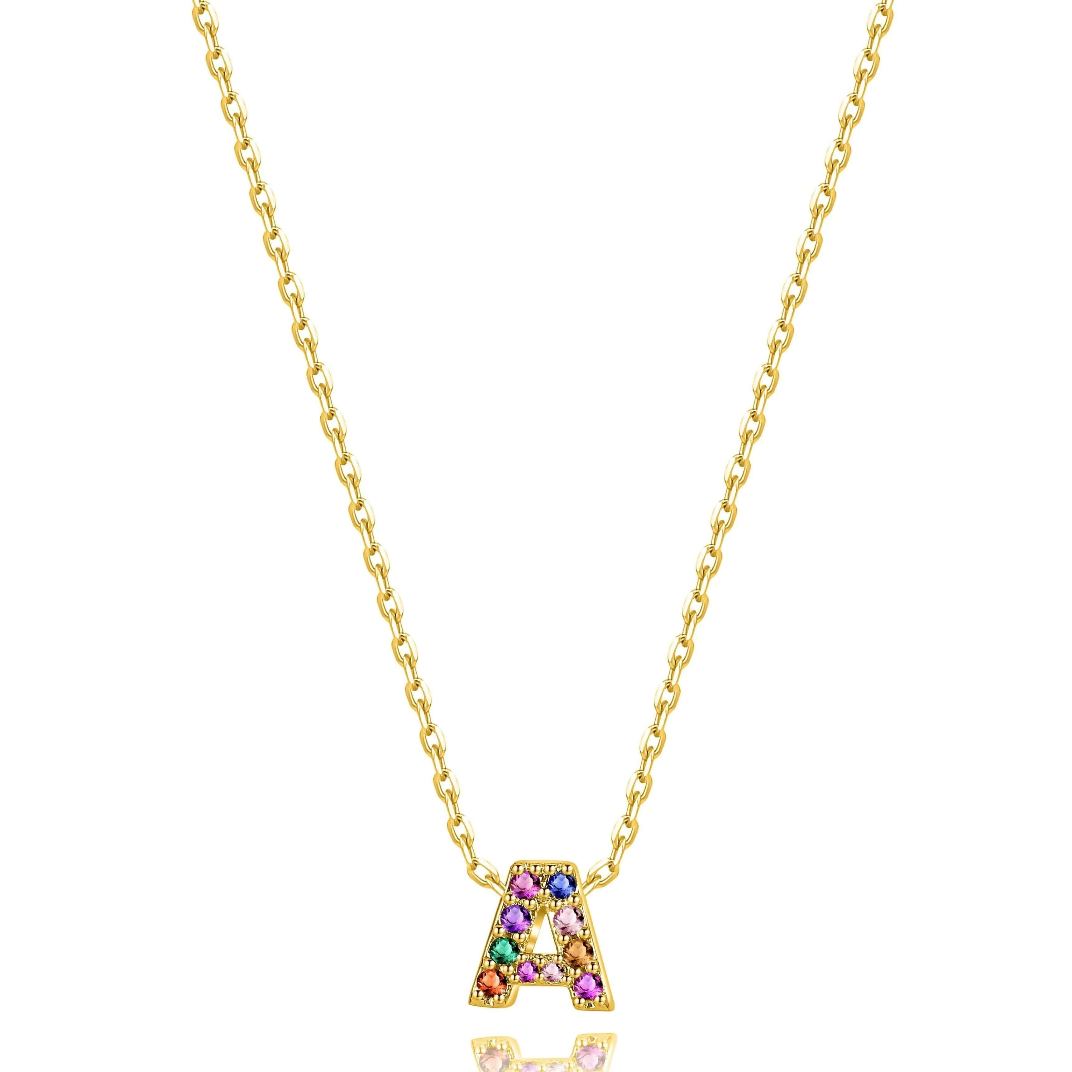 "Shinny Initial" Necklace