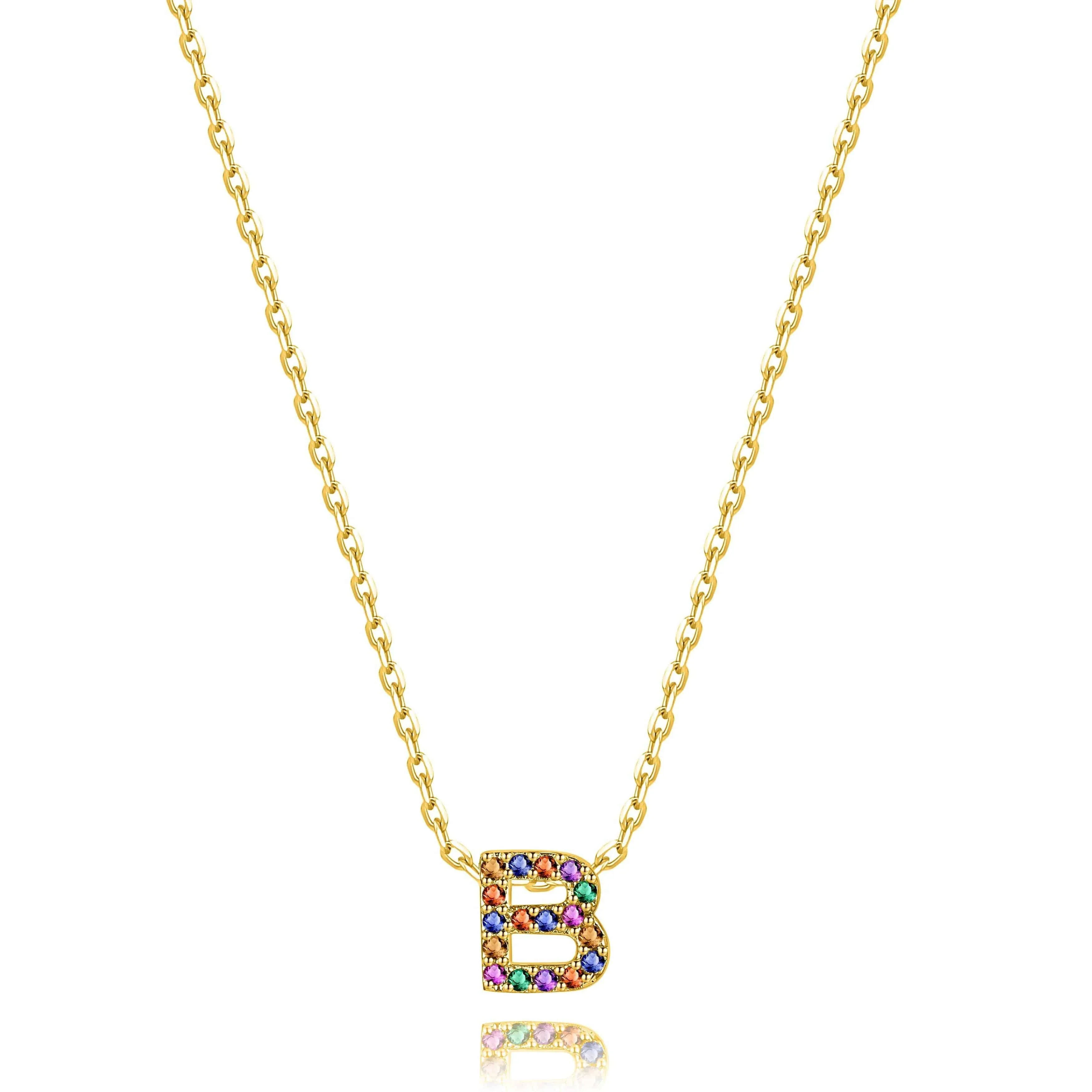 "Shinny Initial" Necklace