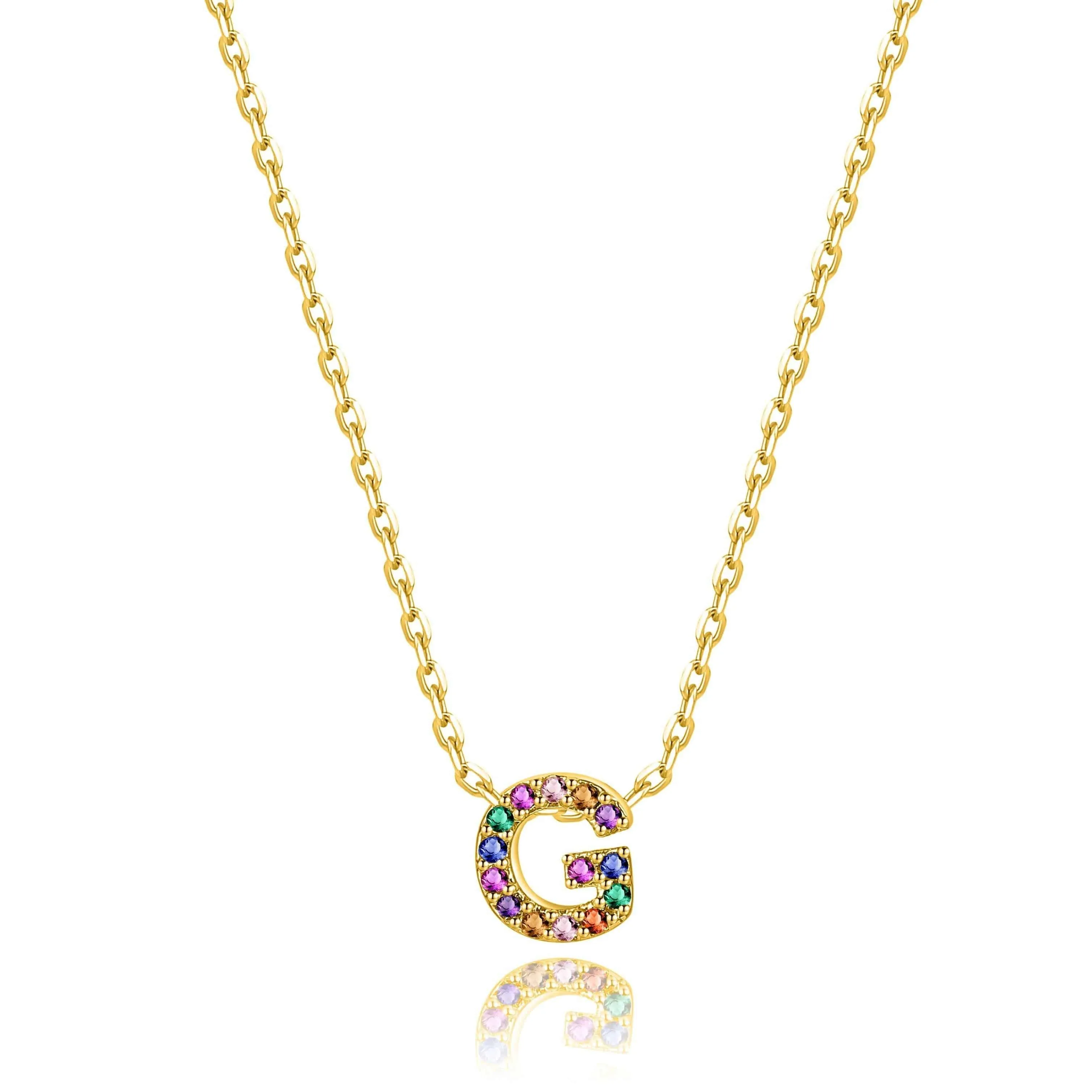 "Shinny Initial" Necklace