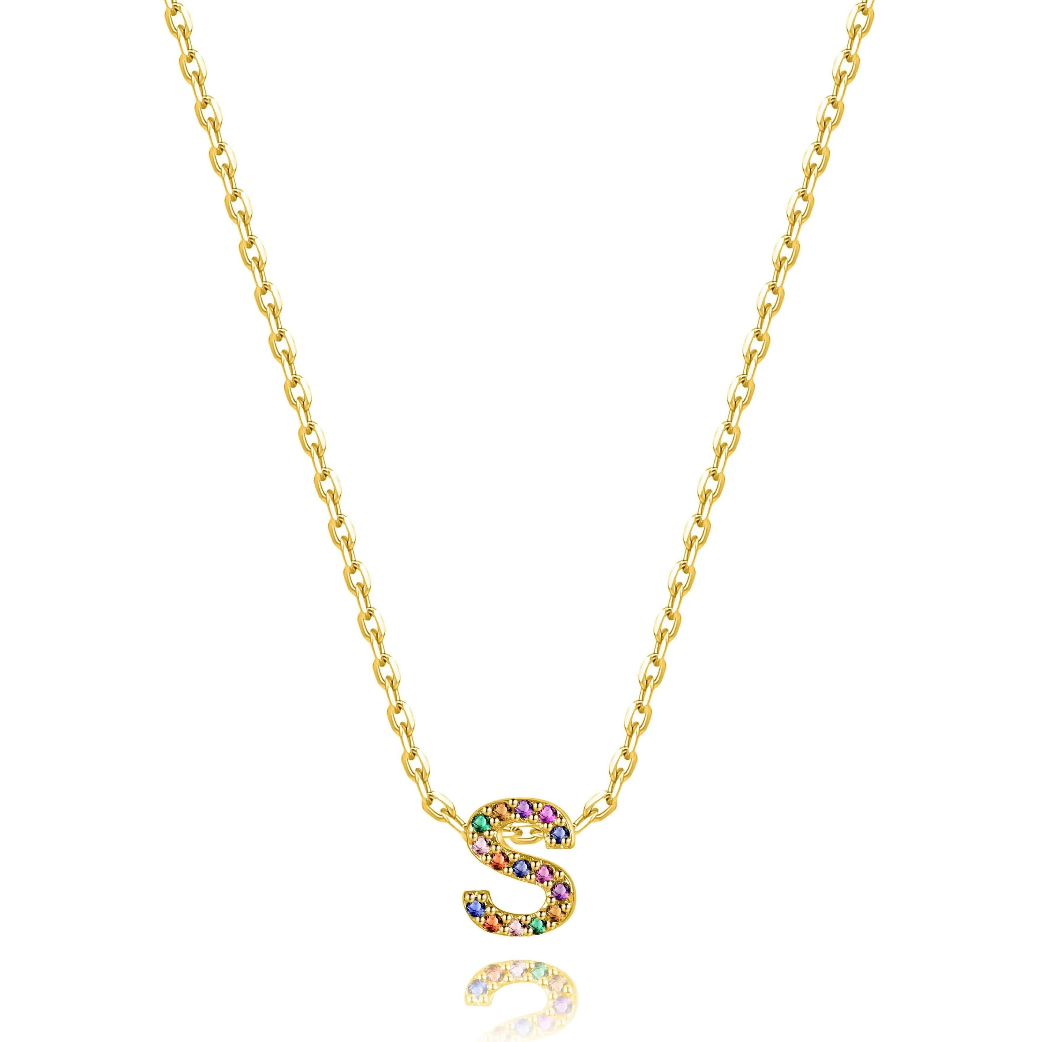 "Shinny Initial" Necklace