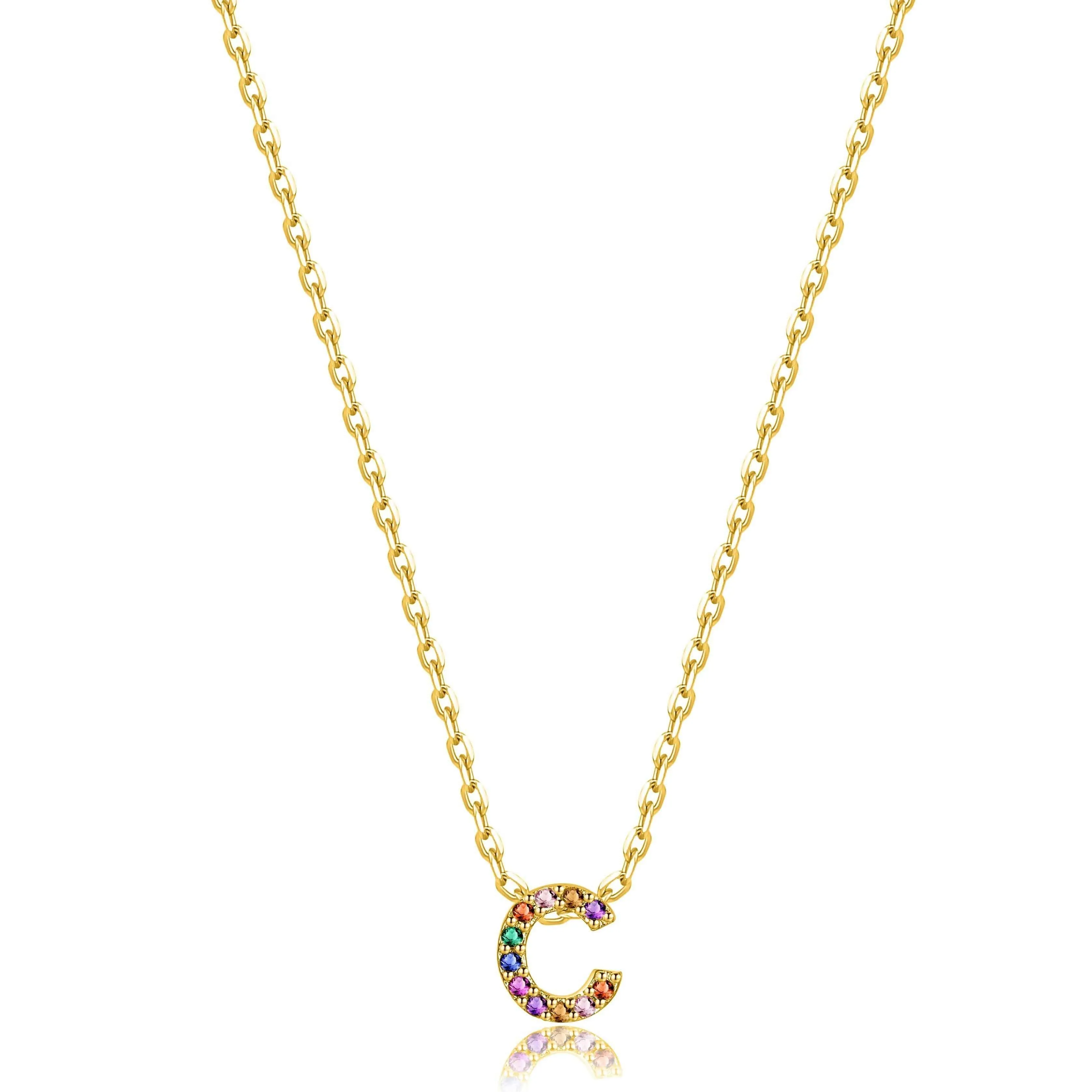 "Shinny Initial" Necklace