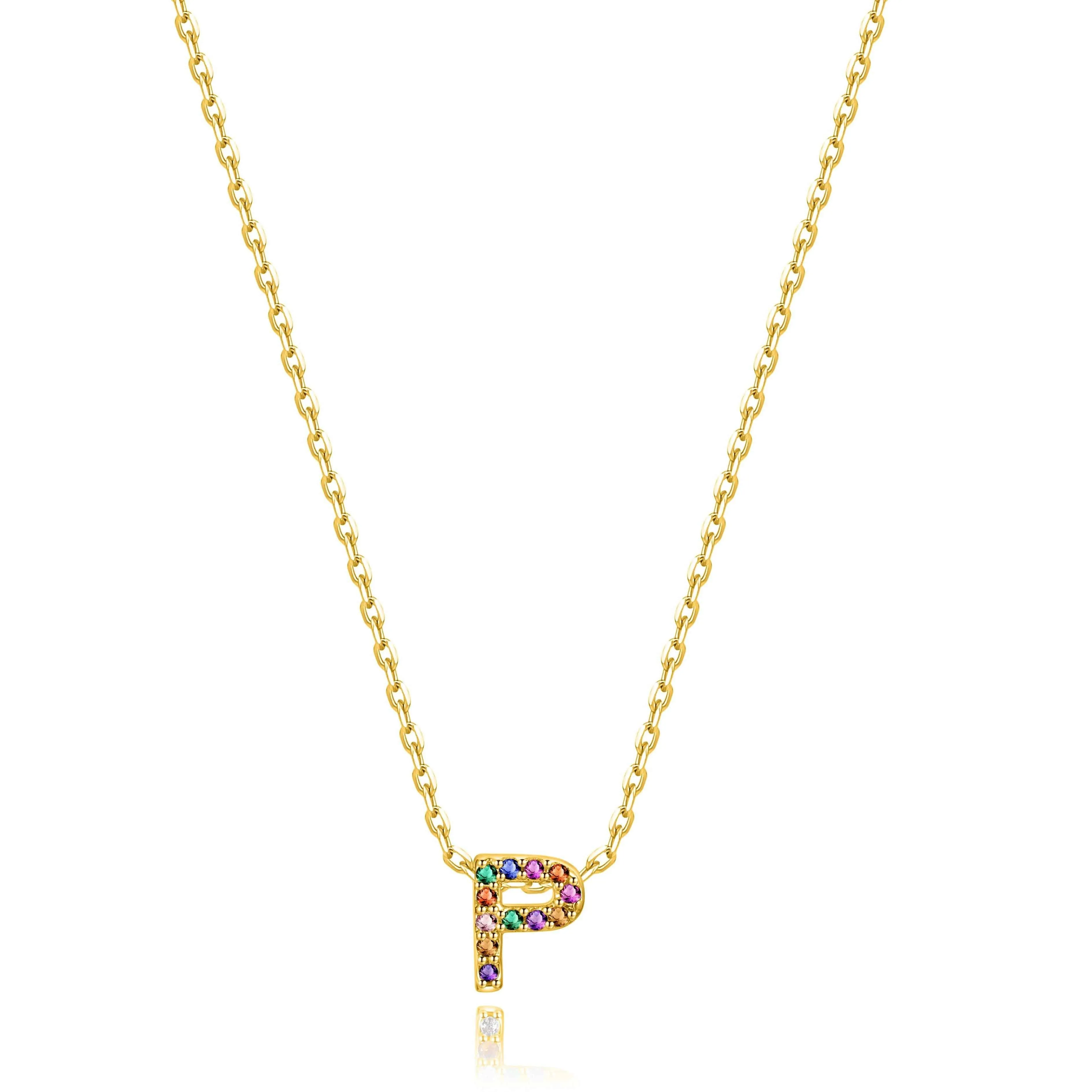 "Shinny Initial" Necklace